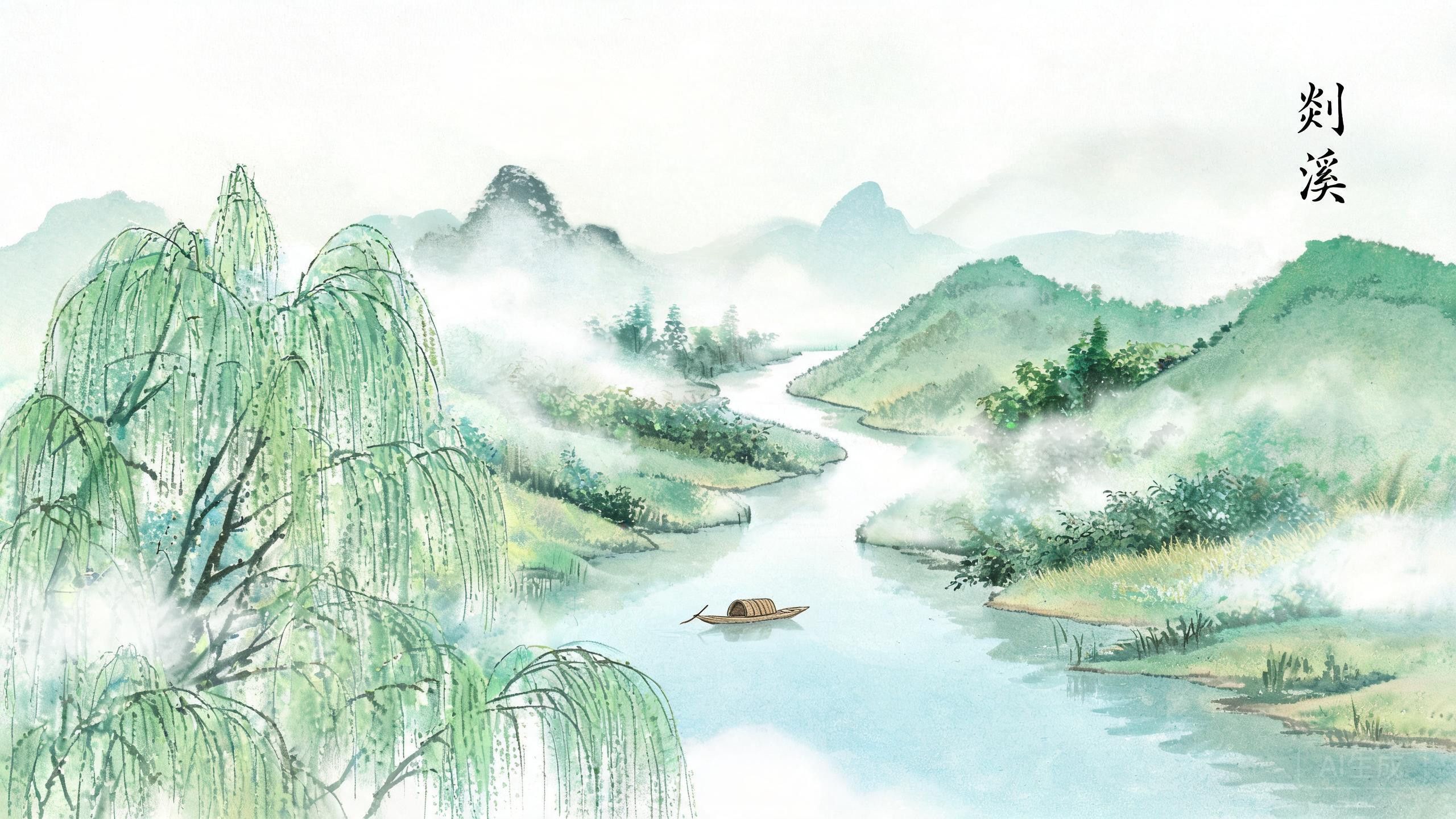 剡溪:一条被唐诗泡透的河流,王子猷雪夜访戴的千古风流