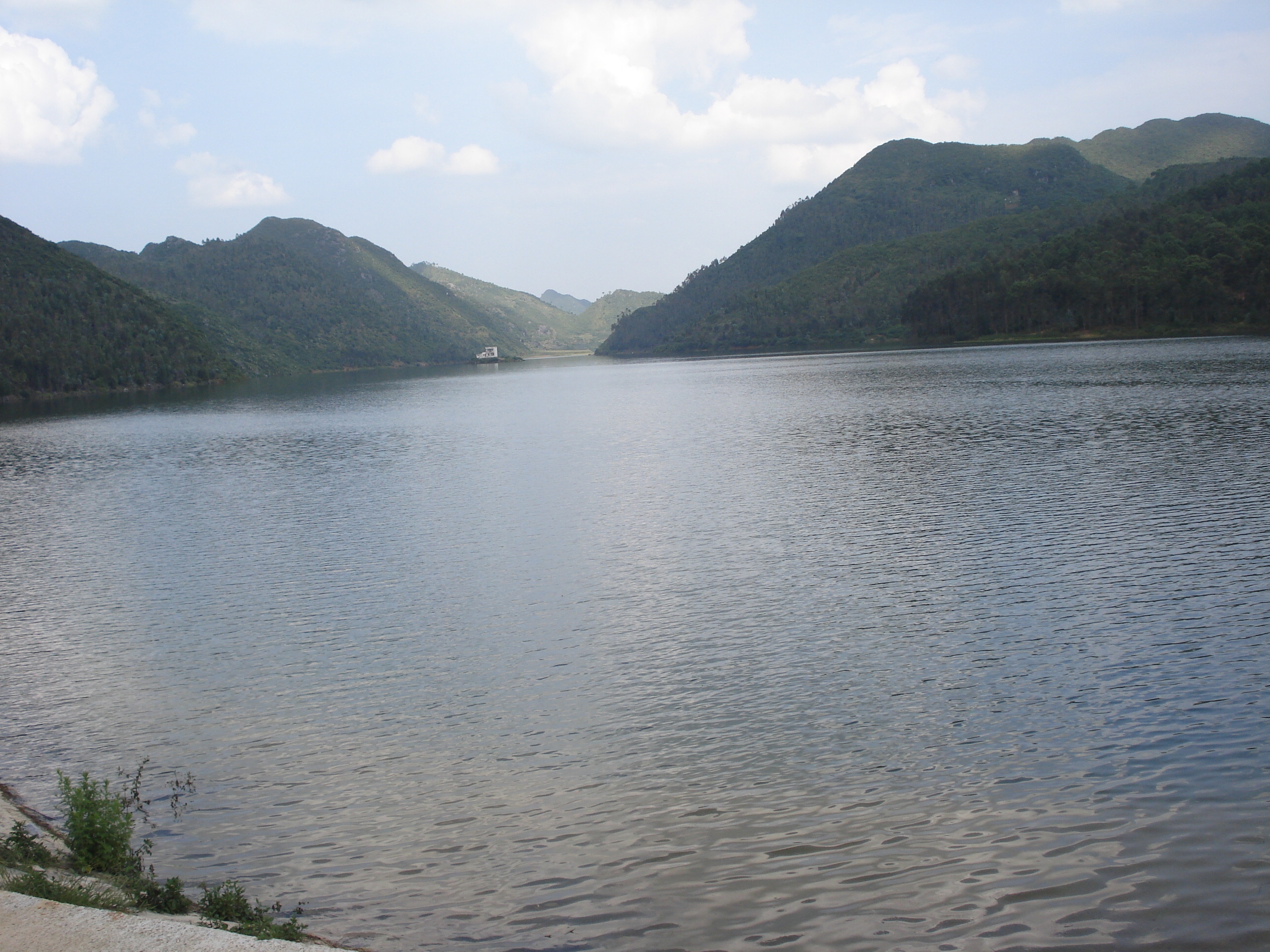 黑所水头坝水库