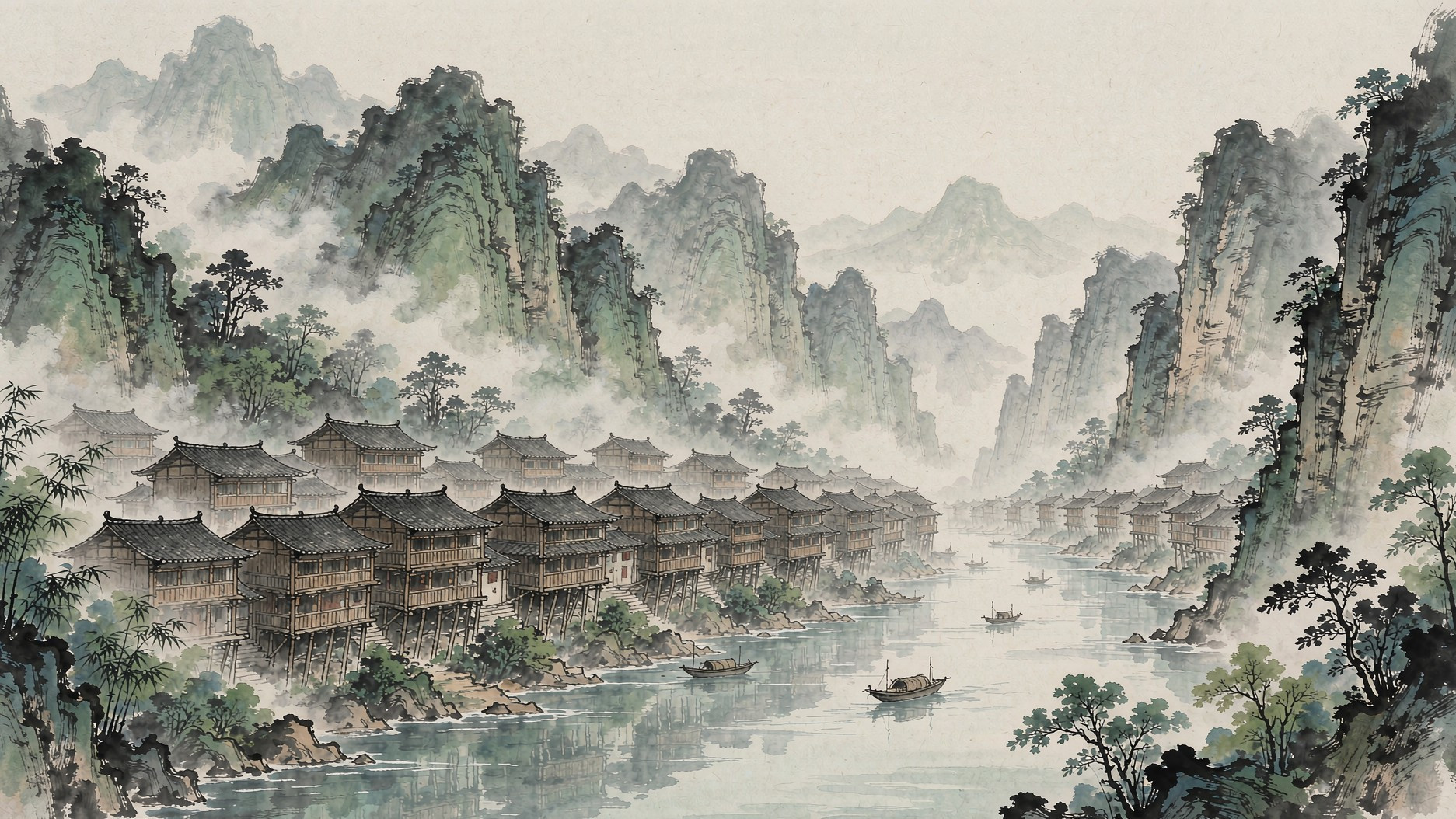 宁厂：大宁河深山里的一泉白盐，煮出了四千年盐都和这个地名