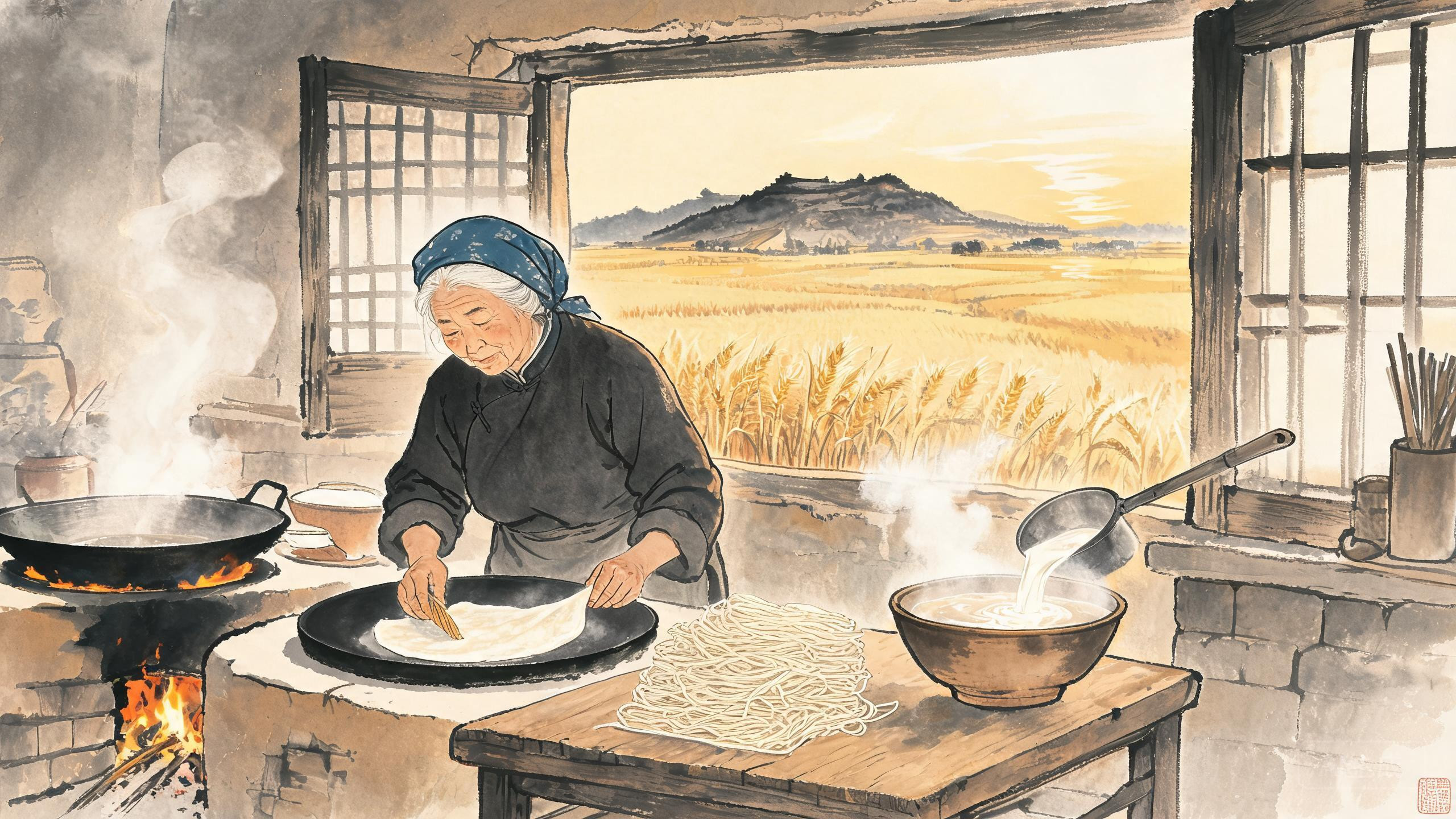 礼泉「烙面」:传说比方便面早三千年的