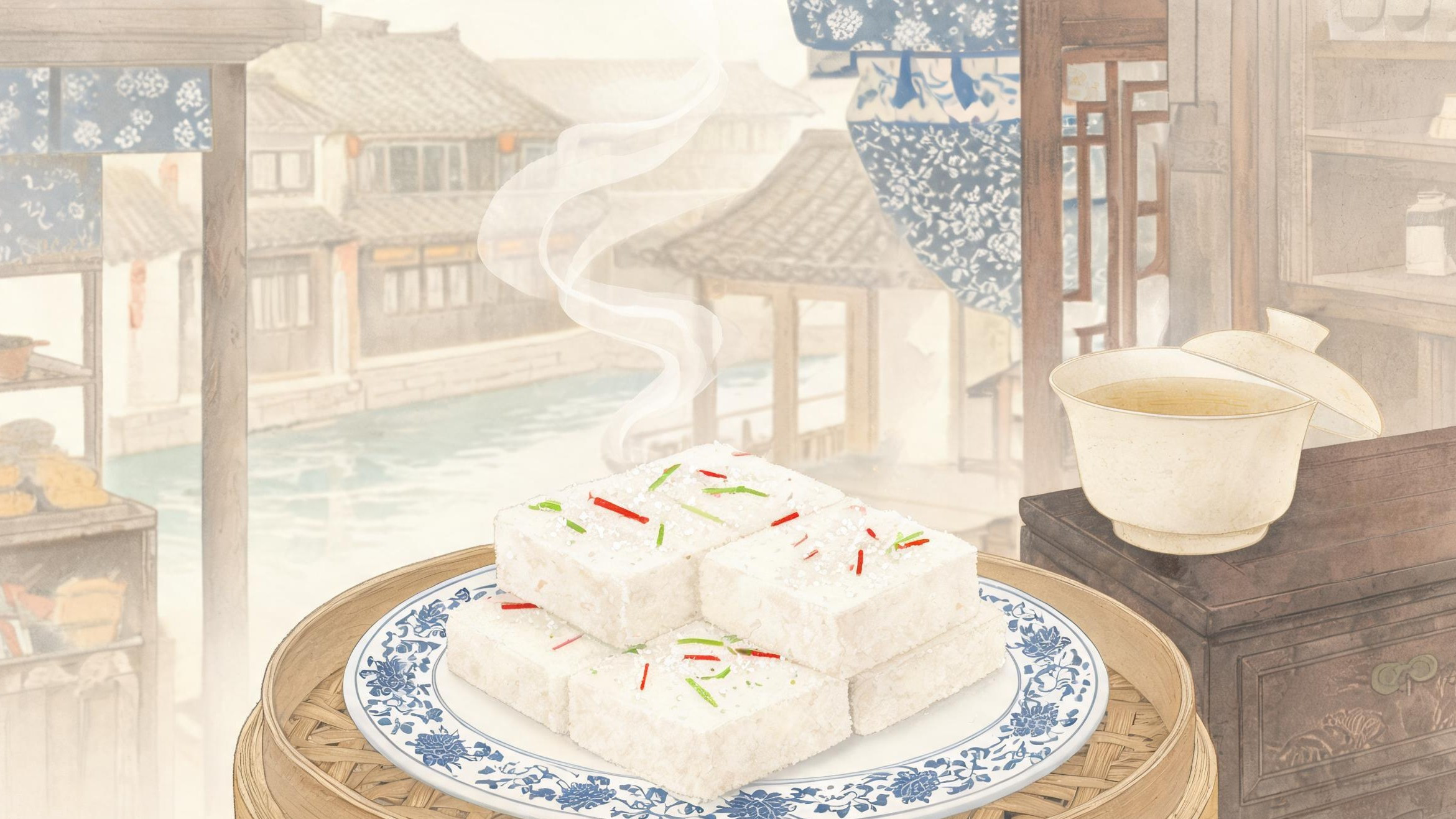 一块从江南漂到运河码头的米糕:杨村糕干在津门甜了几百年
