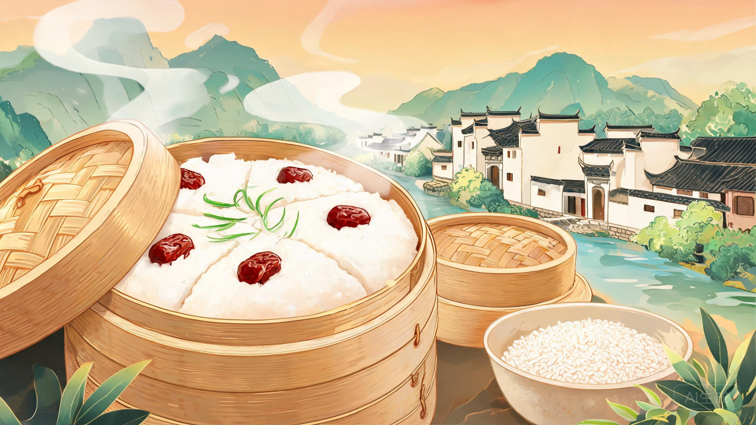 浙江龙游发糕:一笼蒸了六百年的