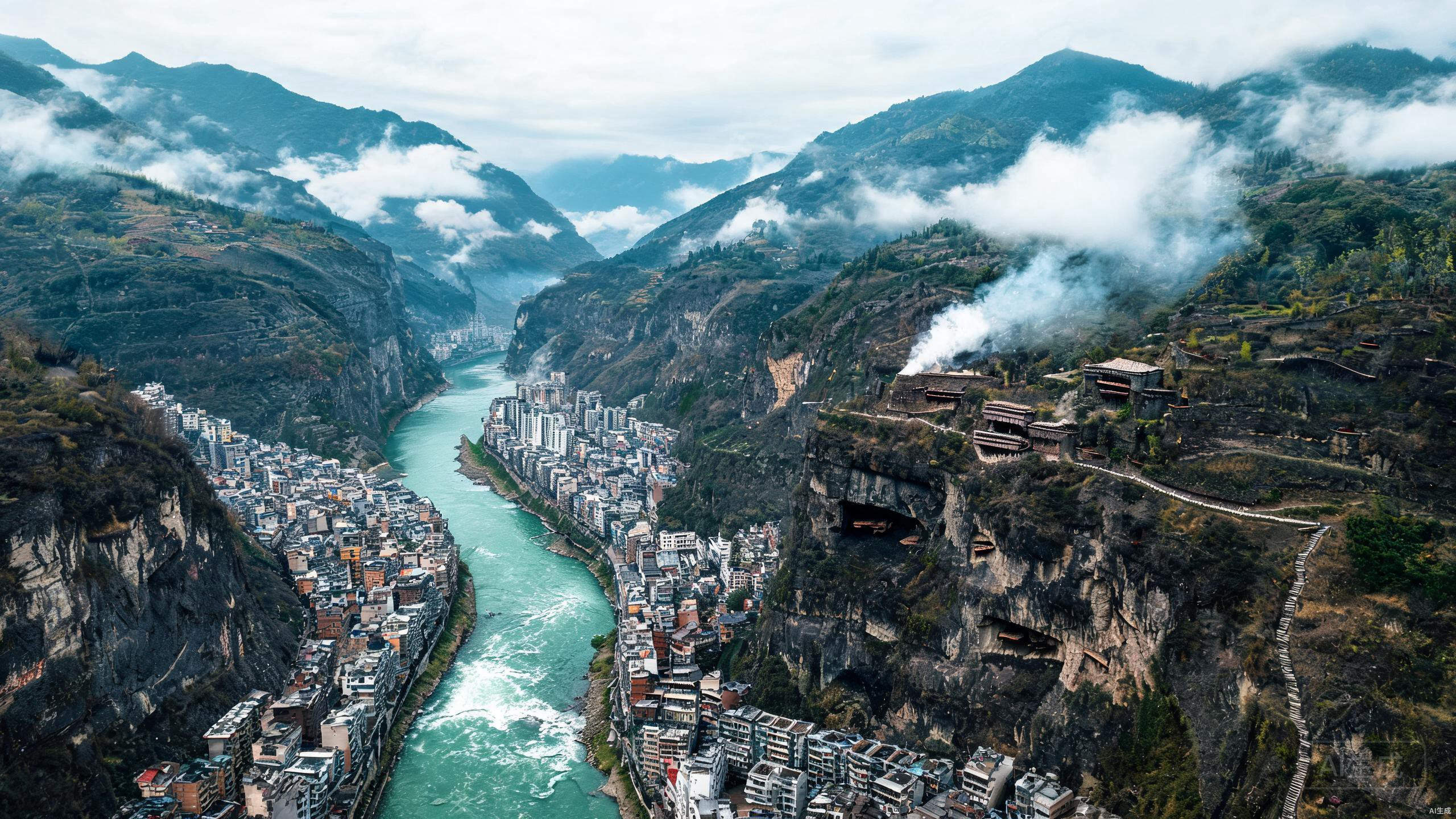 盐津：建在峡谷中的中国最窄县城，因盐而兴的千年古道重镇