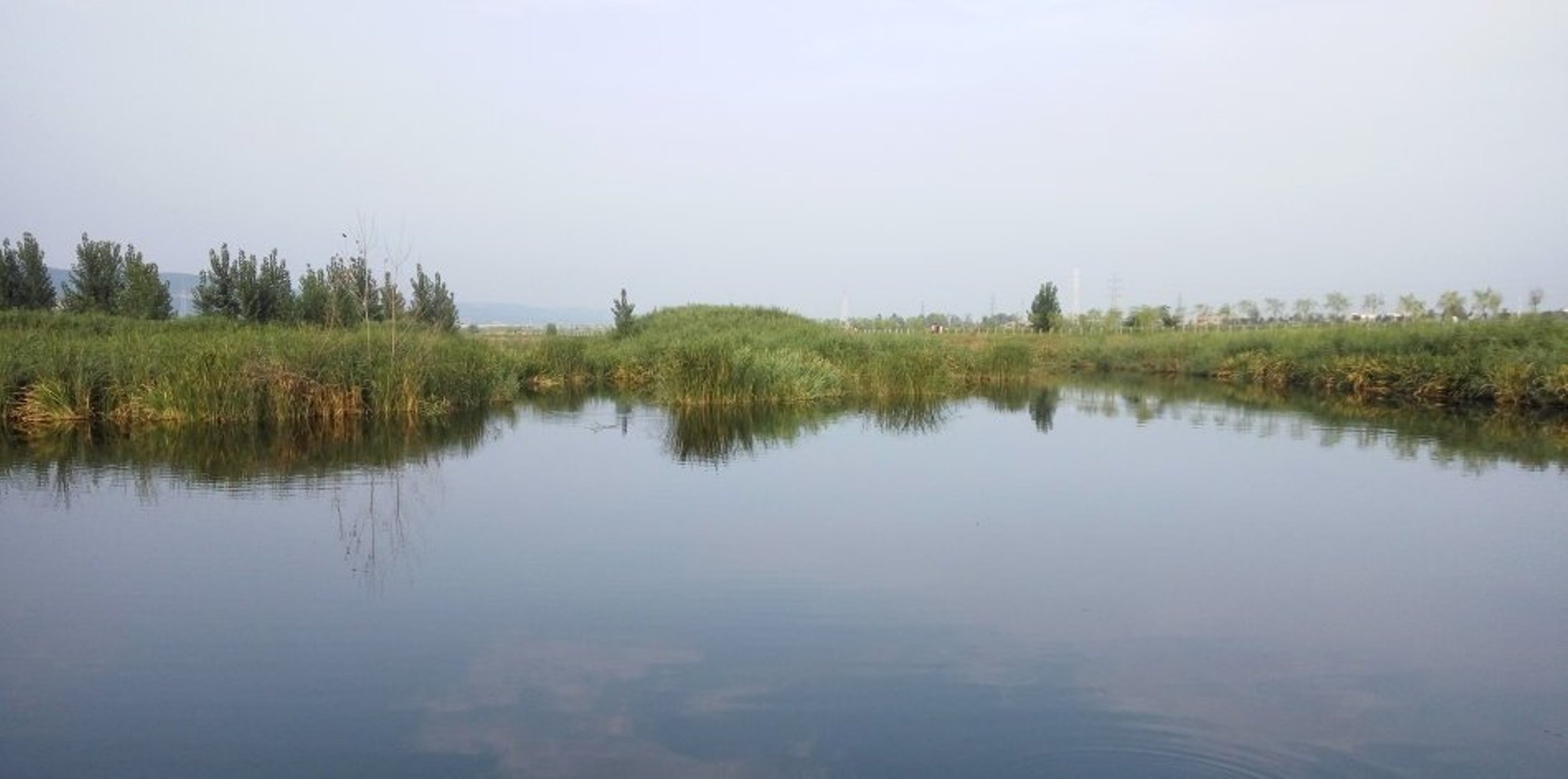 西安渭河生态景观区