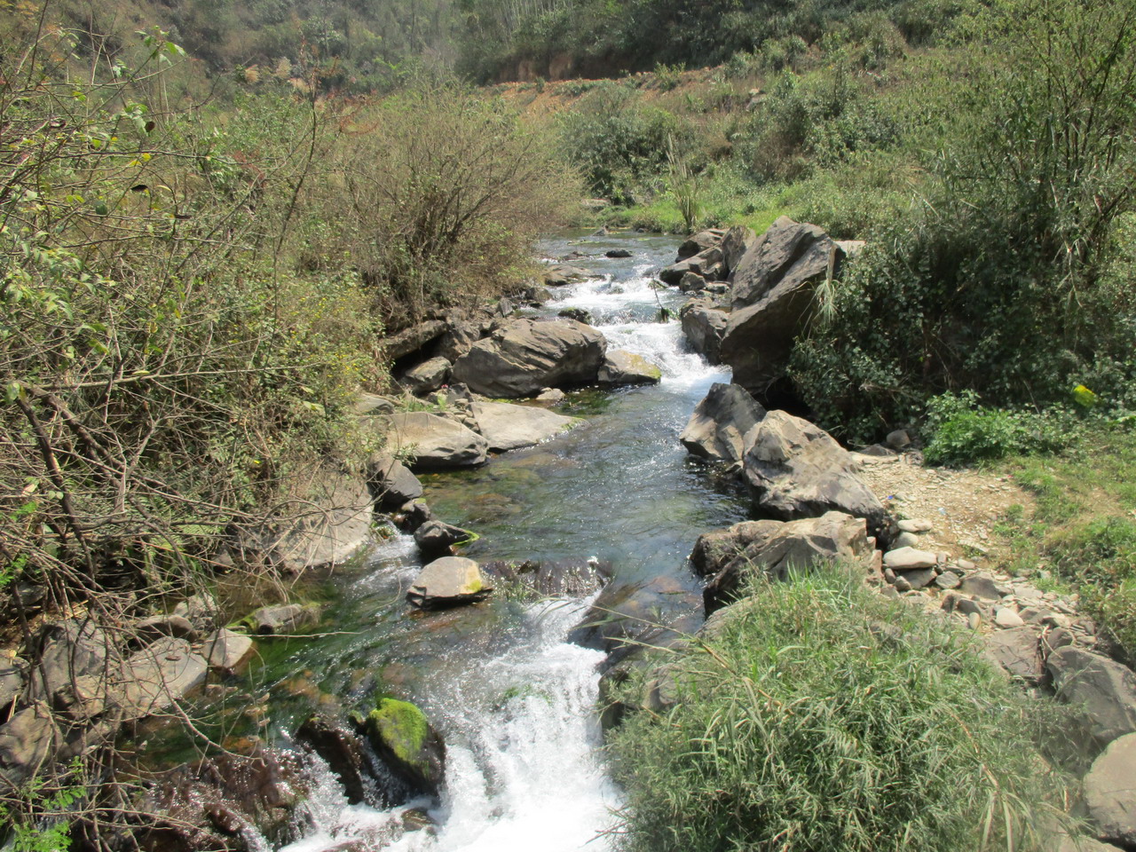 高良河下笼嘎河湾