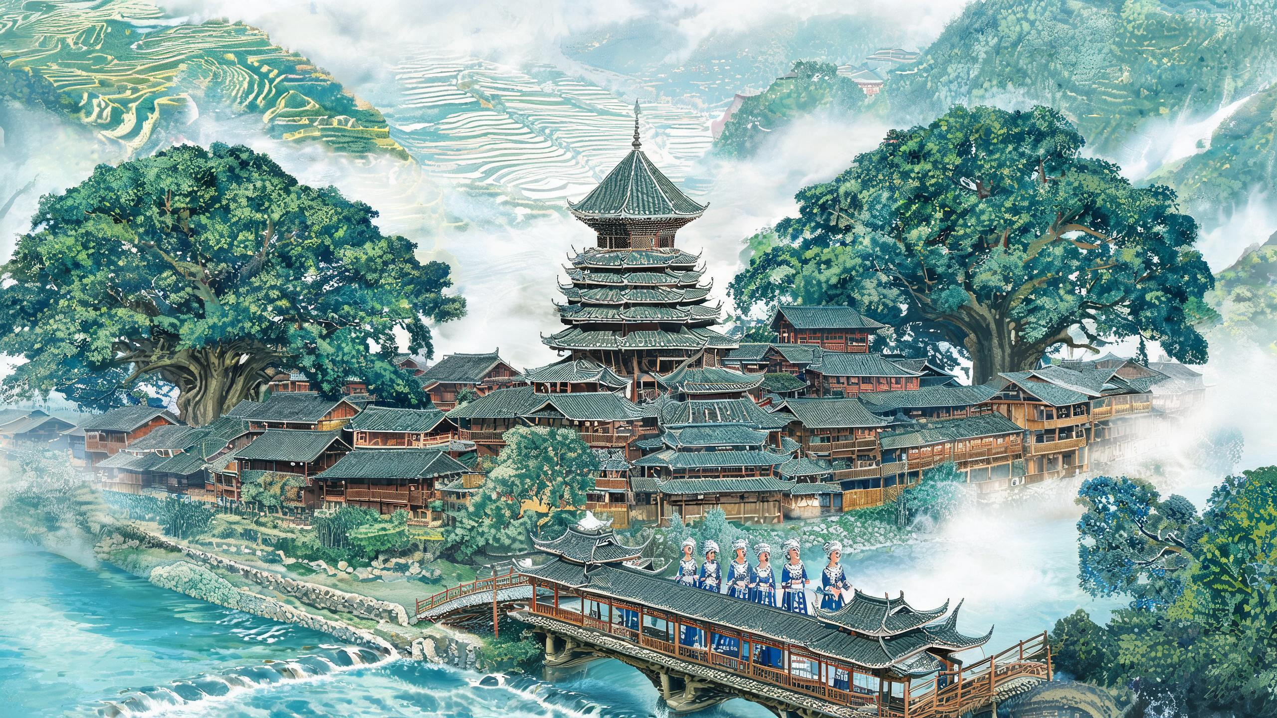 宰荡村:侗语里的樟树村寨,侗族大歌从这里唱响世界