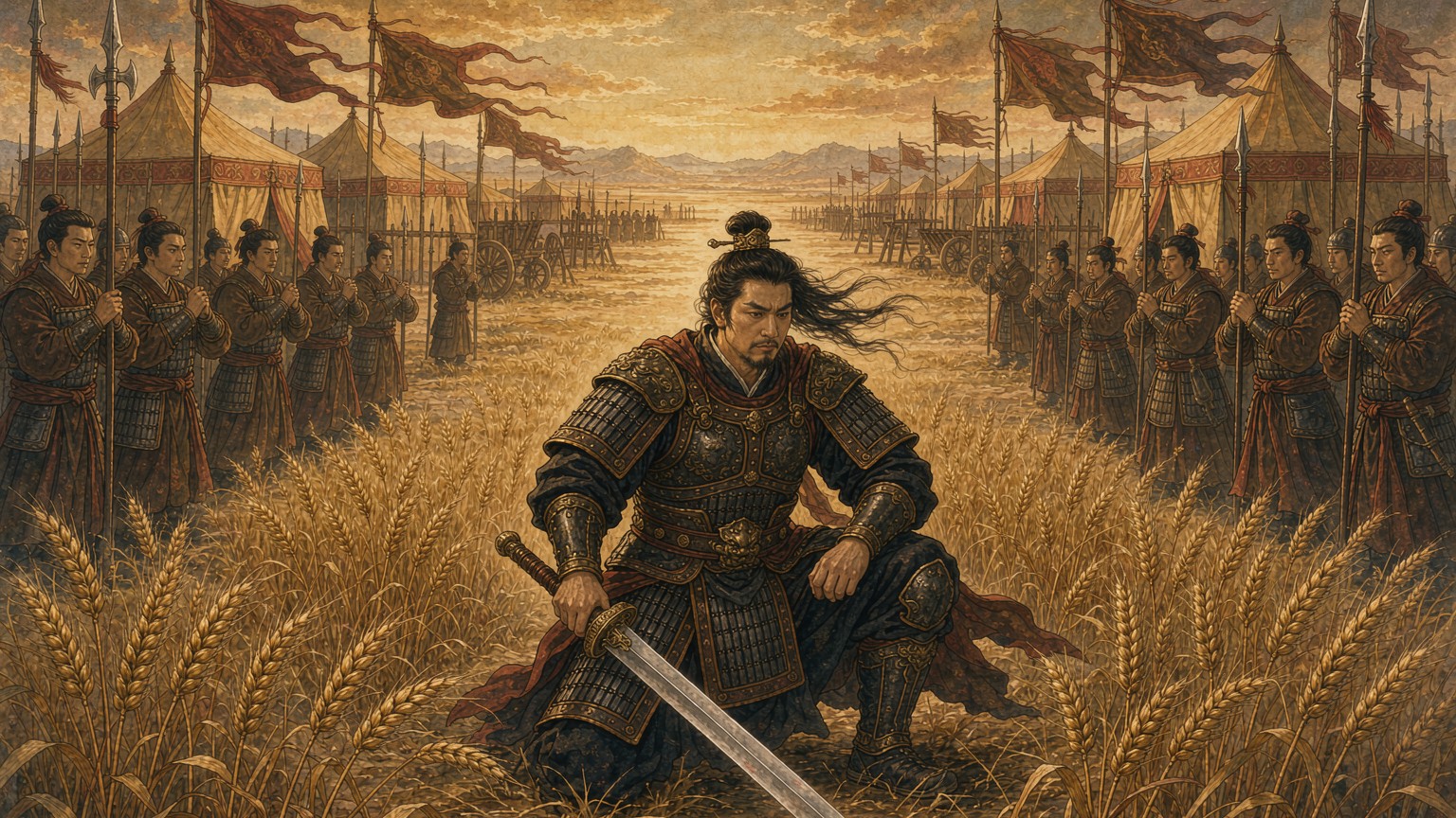 曹操割发代首真是作秀?古人头上这三千根头发,从秦朝起就是大事