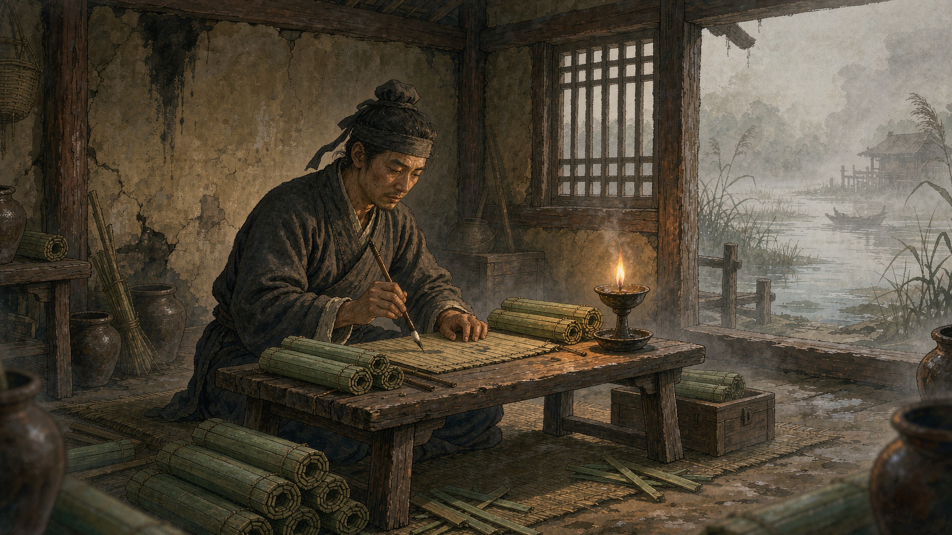 睡虎地秦简的主人，为什么把秦朝法律抄进棺材里？