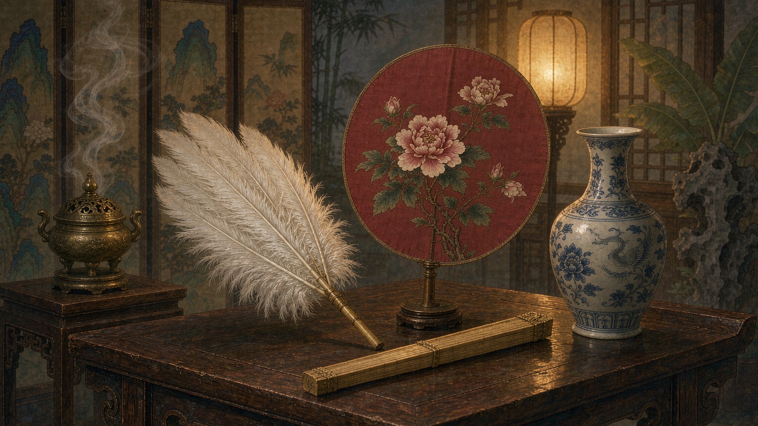折扇原来是进口货？明朝皇帝带火的一把扇子，古人摇了两千年才等到