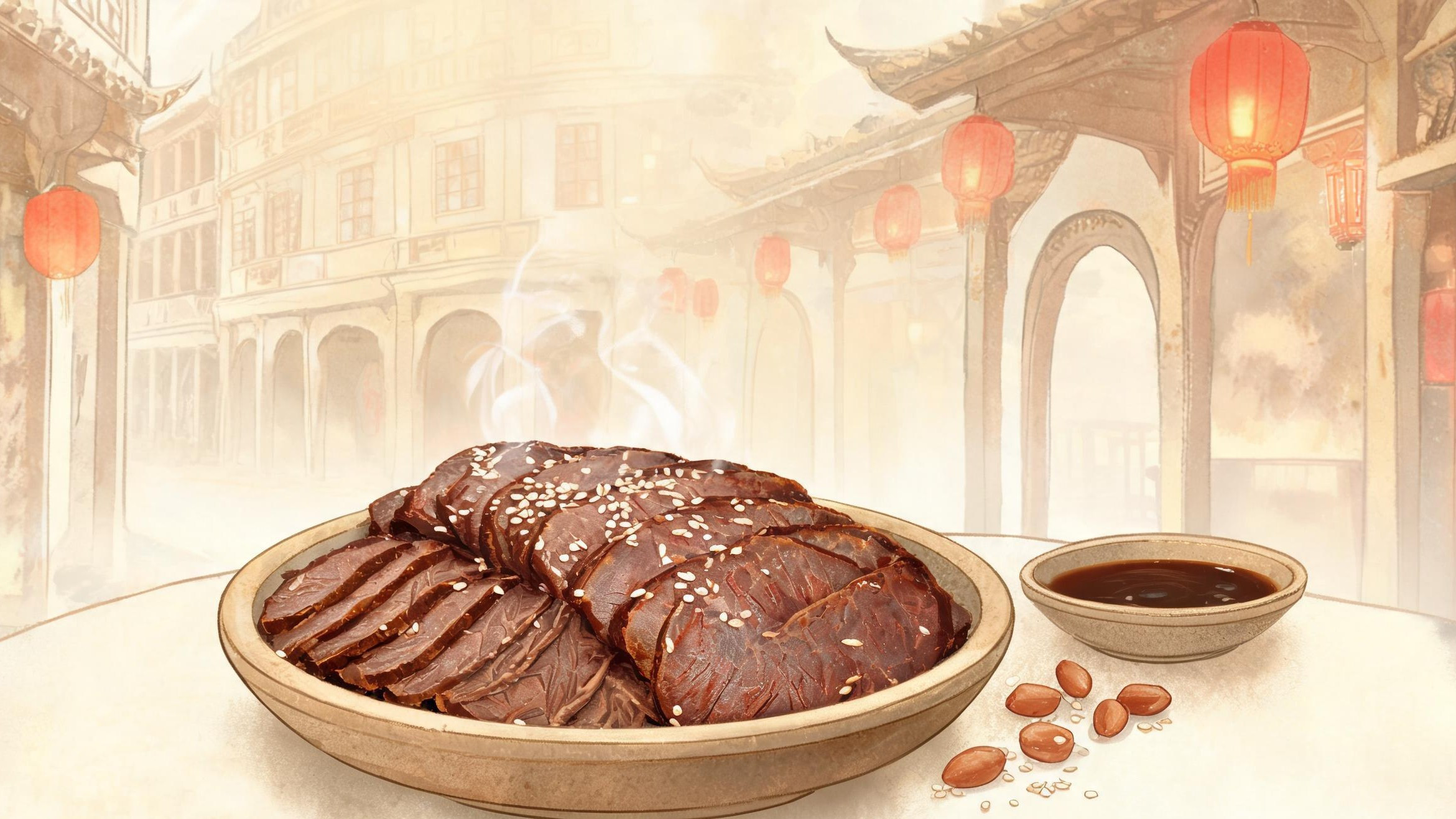 一头摔死的牛,怎么变成了玉林人过年桌上的一碟牛巴