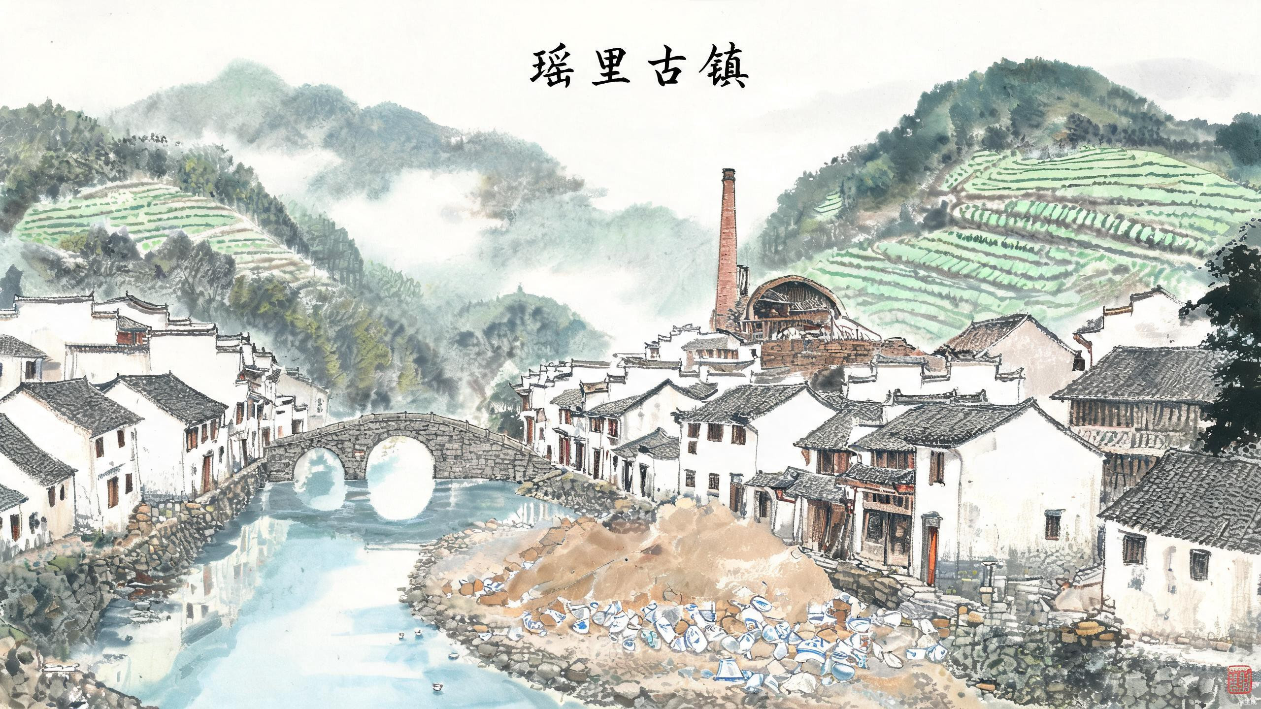 瑶里:一个偏旁的雅化,从窑火到美玉的千年瓷源
