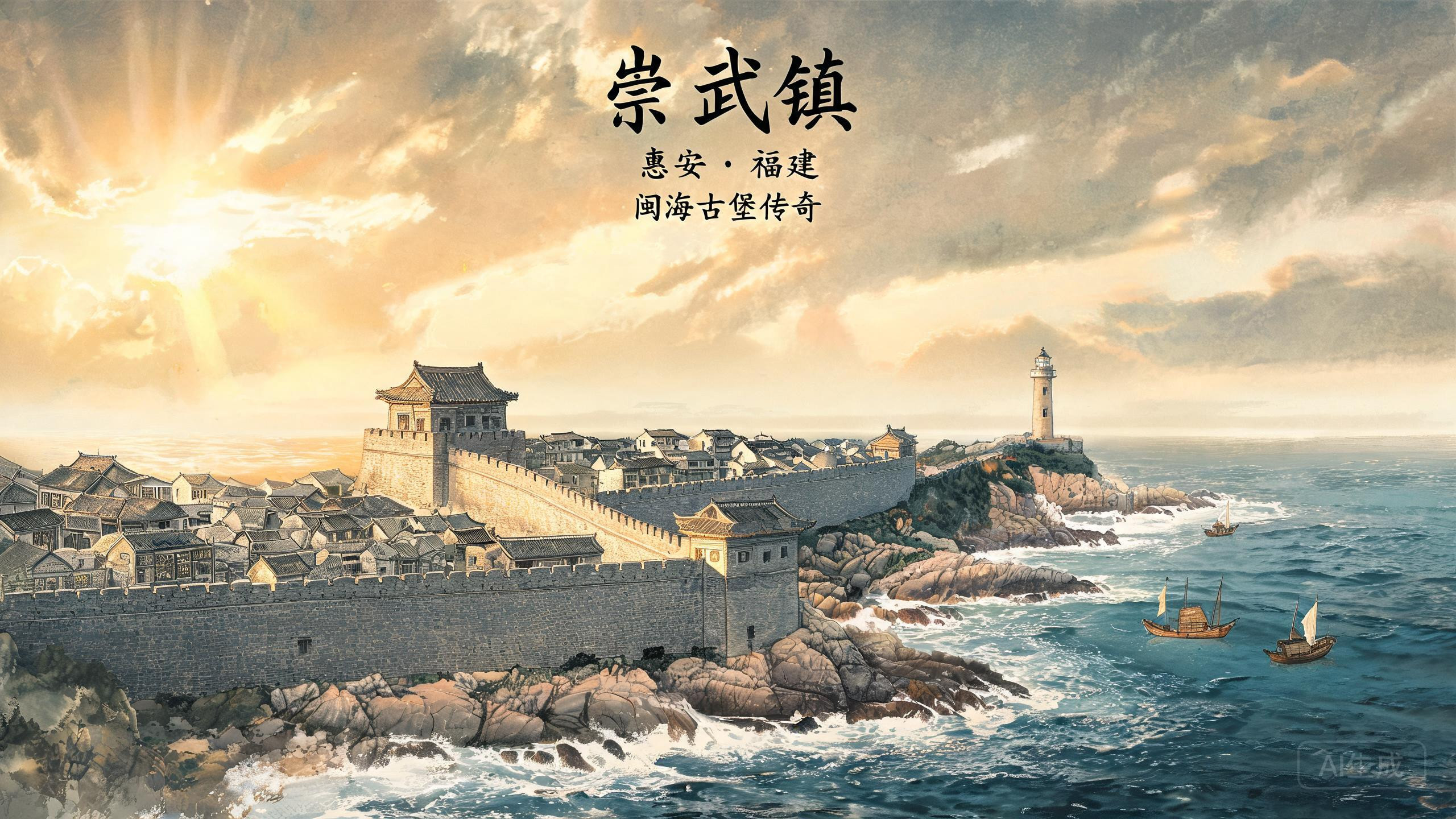 崇武镇:一座“崇尚武备”的明城,守着六百年的海与石头