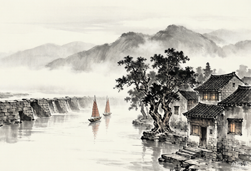 古堰画乡:瓯江帆影里的千年通济堰与画家之乡