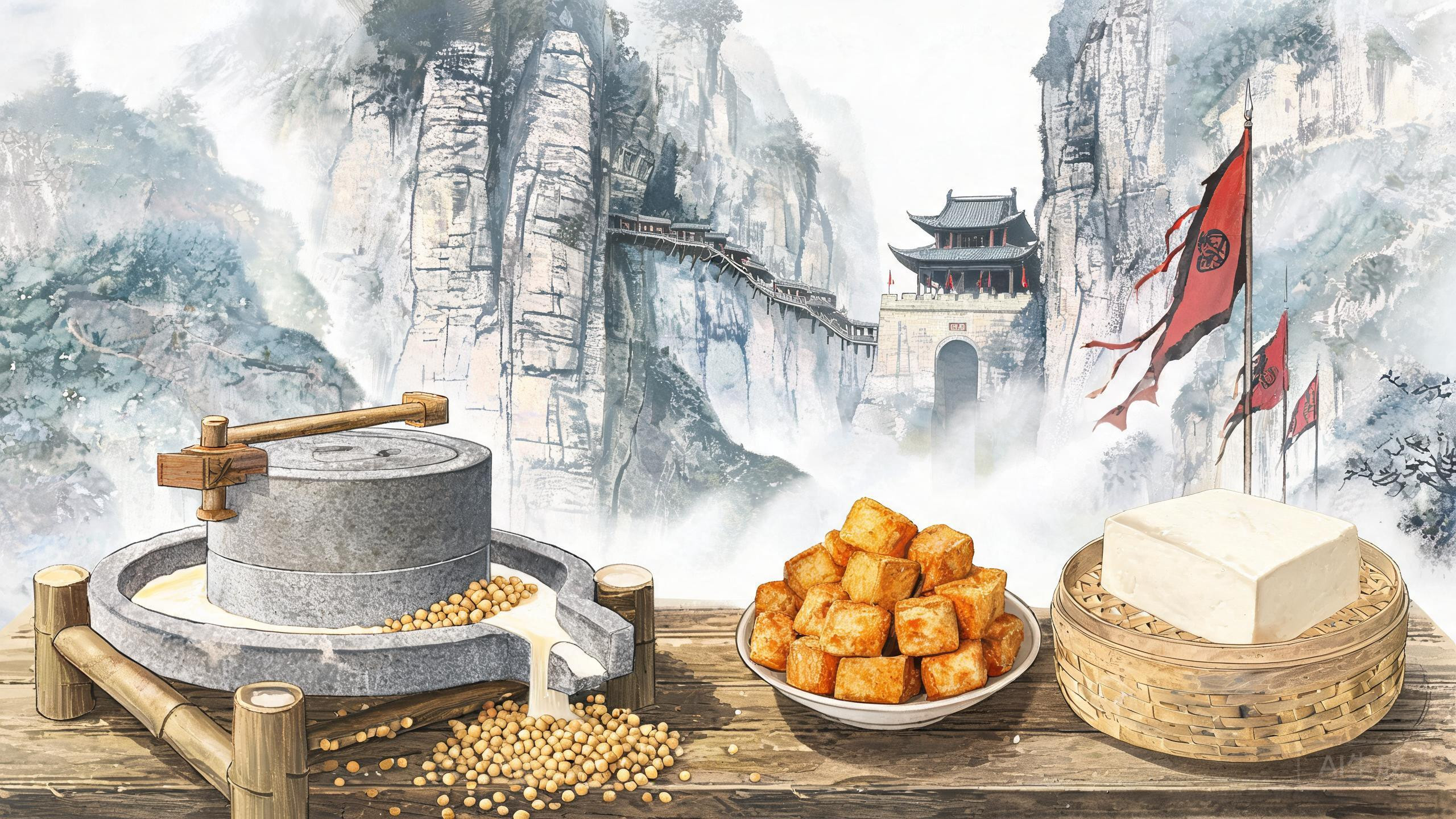 一夫当关的雄关下,养出了一桌豆腐宴:剑门豆腐的三国烽烟