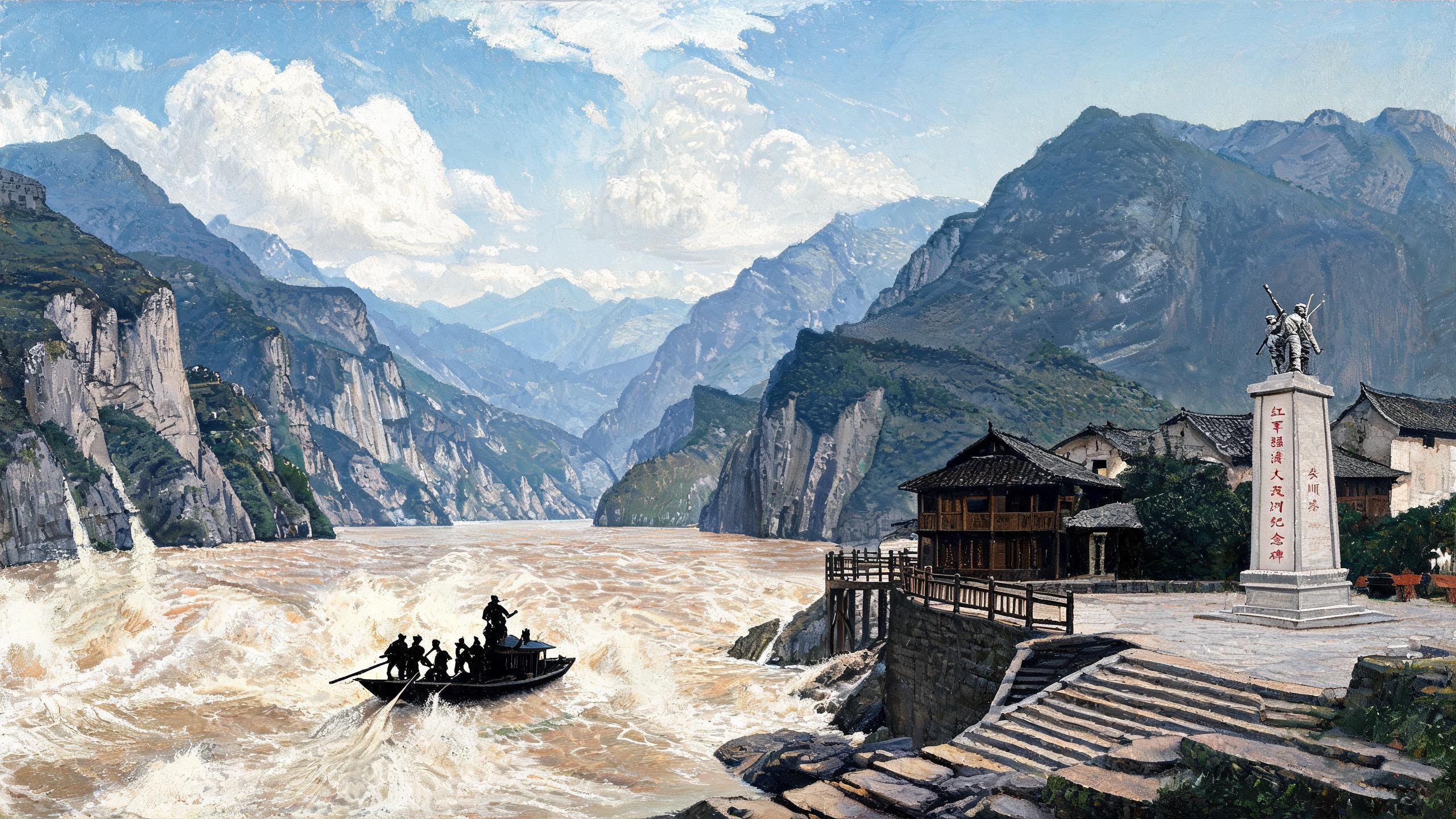 石棉：因一种矿物得名的县城，红军在这里强渡大渡河