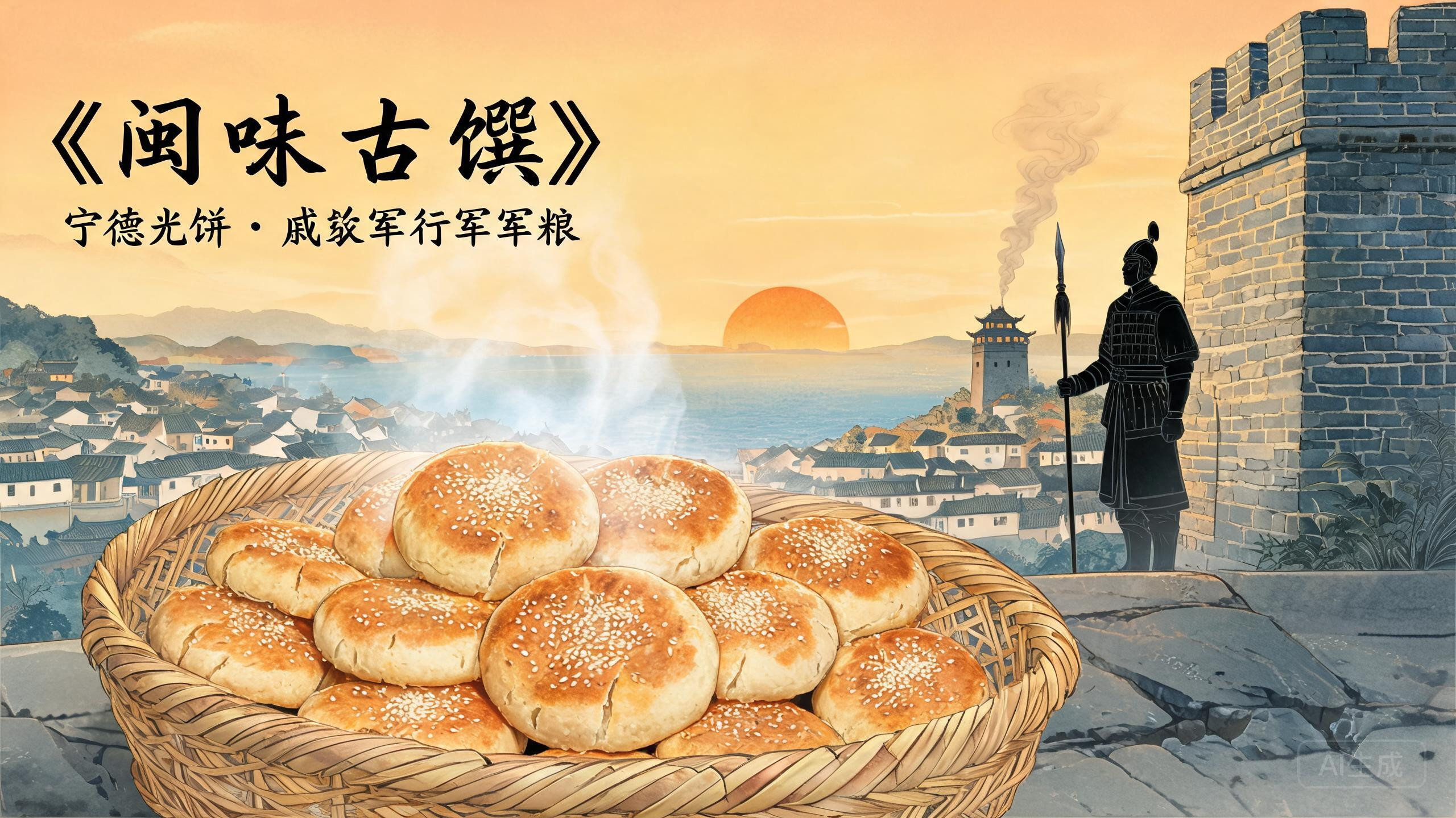 福建「光饼」:一道刻在抗倭烽火里的行军干粮