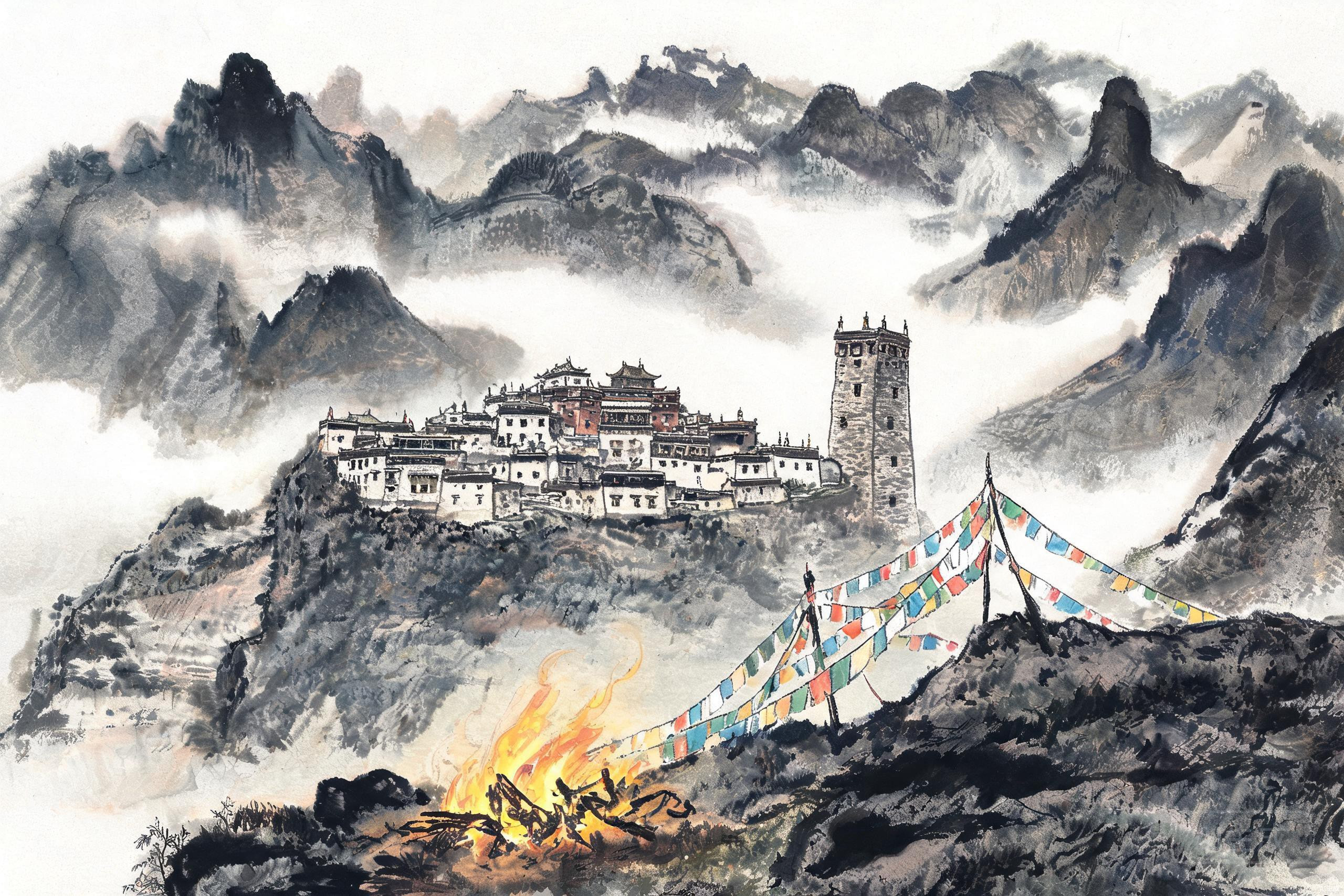 马尔康：火苗旺盛之地，嘉绒土司的千年长歌
