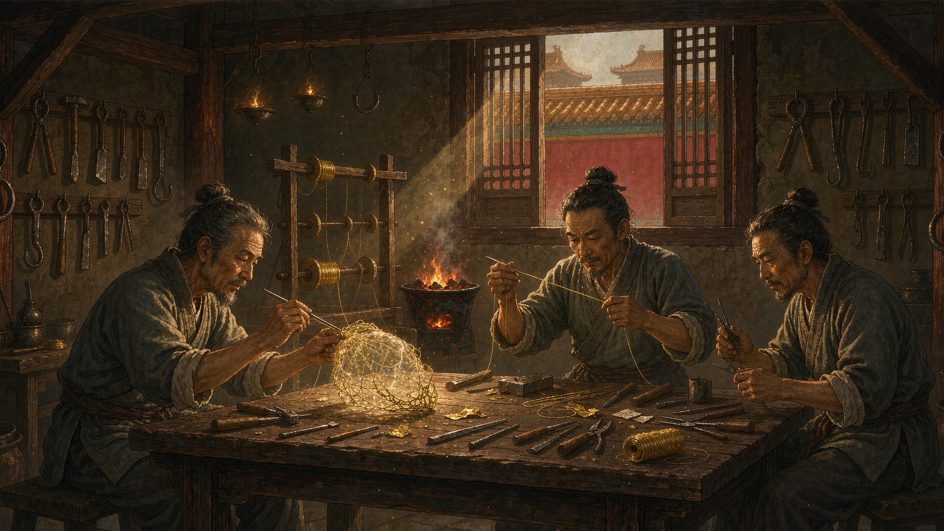 万历的金冠只有826克，为什么连一个焊点都找不到？