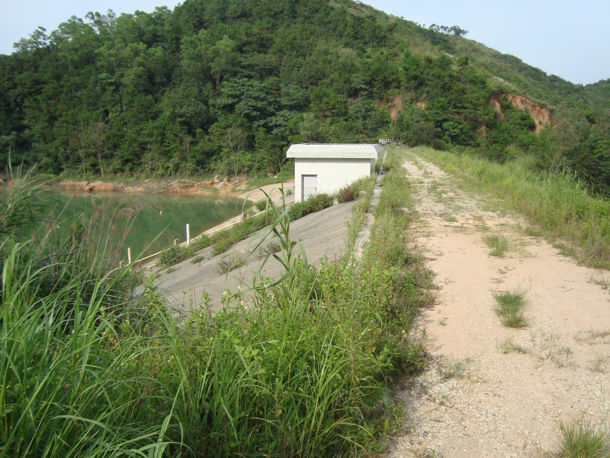 磨石坑水库上库