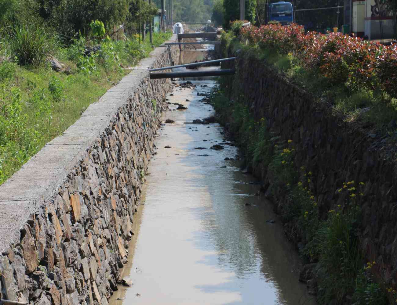 竹岭水