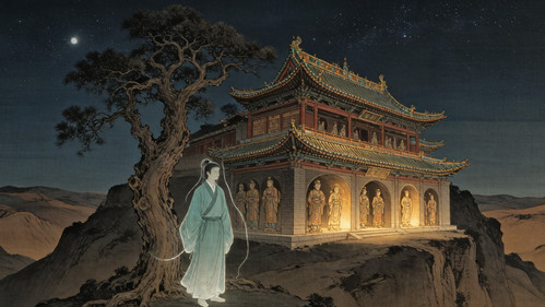 柏山庙里的那十五孔窑洞：一个书生“魂游地府”之后，醒来改了名字