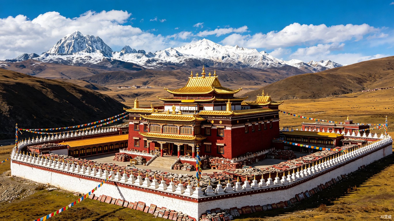 德格:雪山下的印经院,藏文化的不灭灯塔