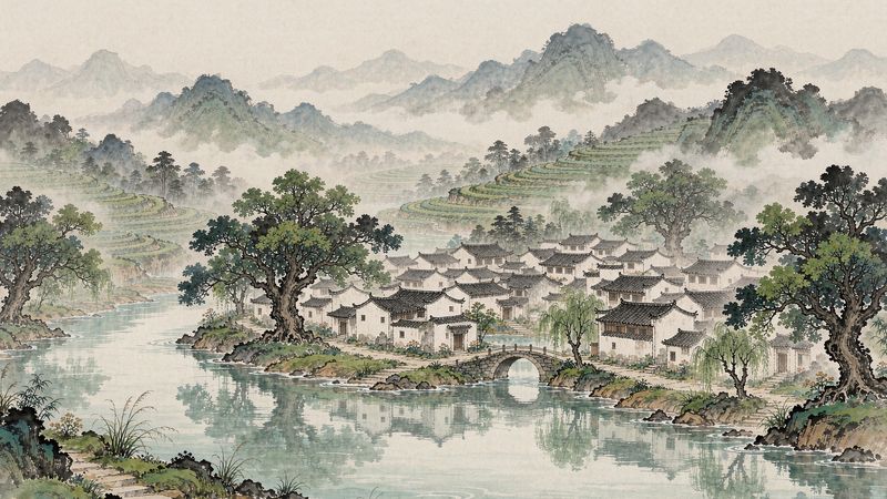 两眼古井一口村，宋朝最会写诗写字的人从这里出发