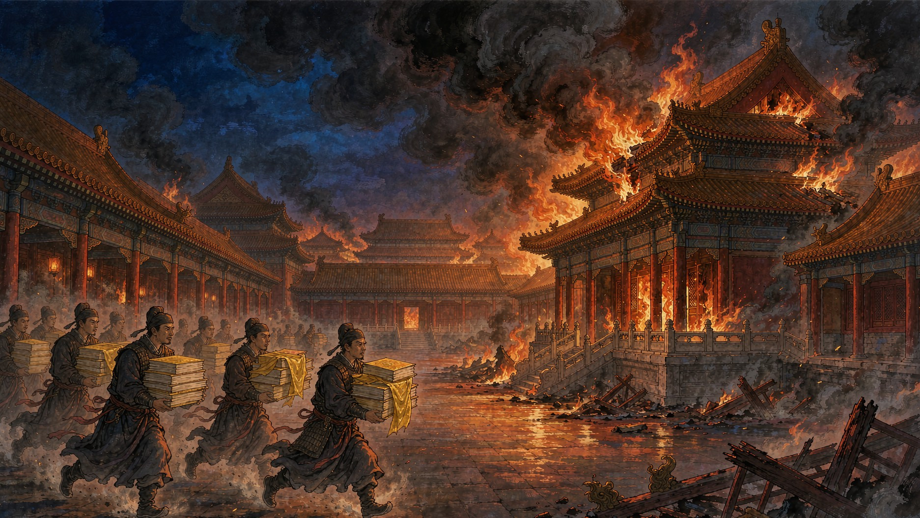 3.7亿字的永乐大典，正本为什么一本都没留下？