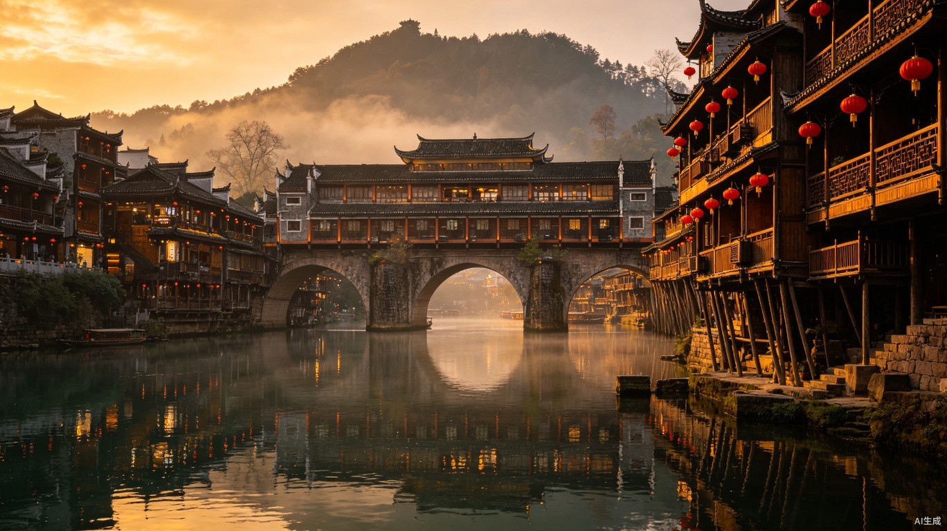 凤凰古城：沱江畔的苗疆明珠