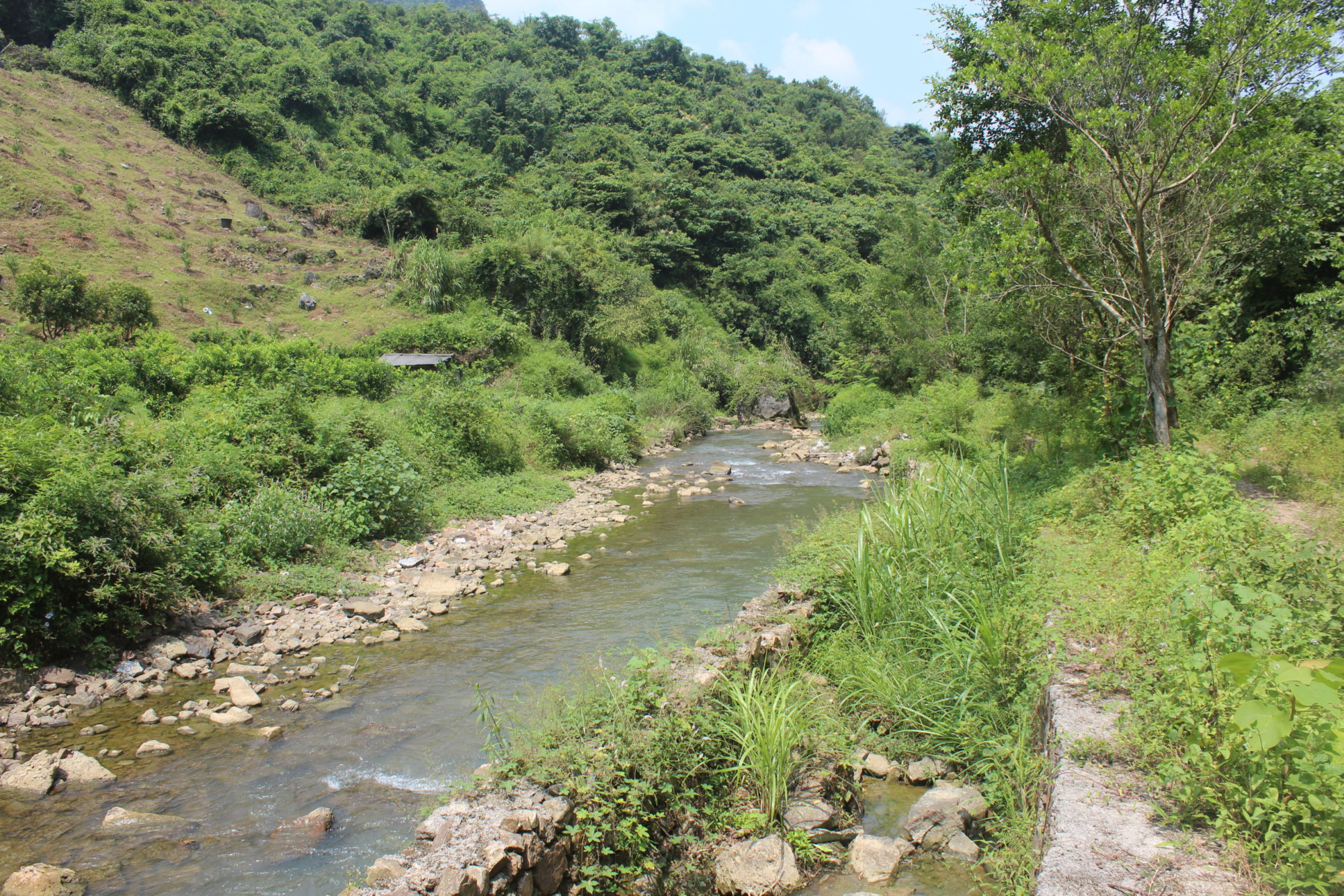 桂林九马画山峡谷漂流景区