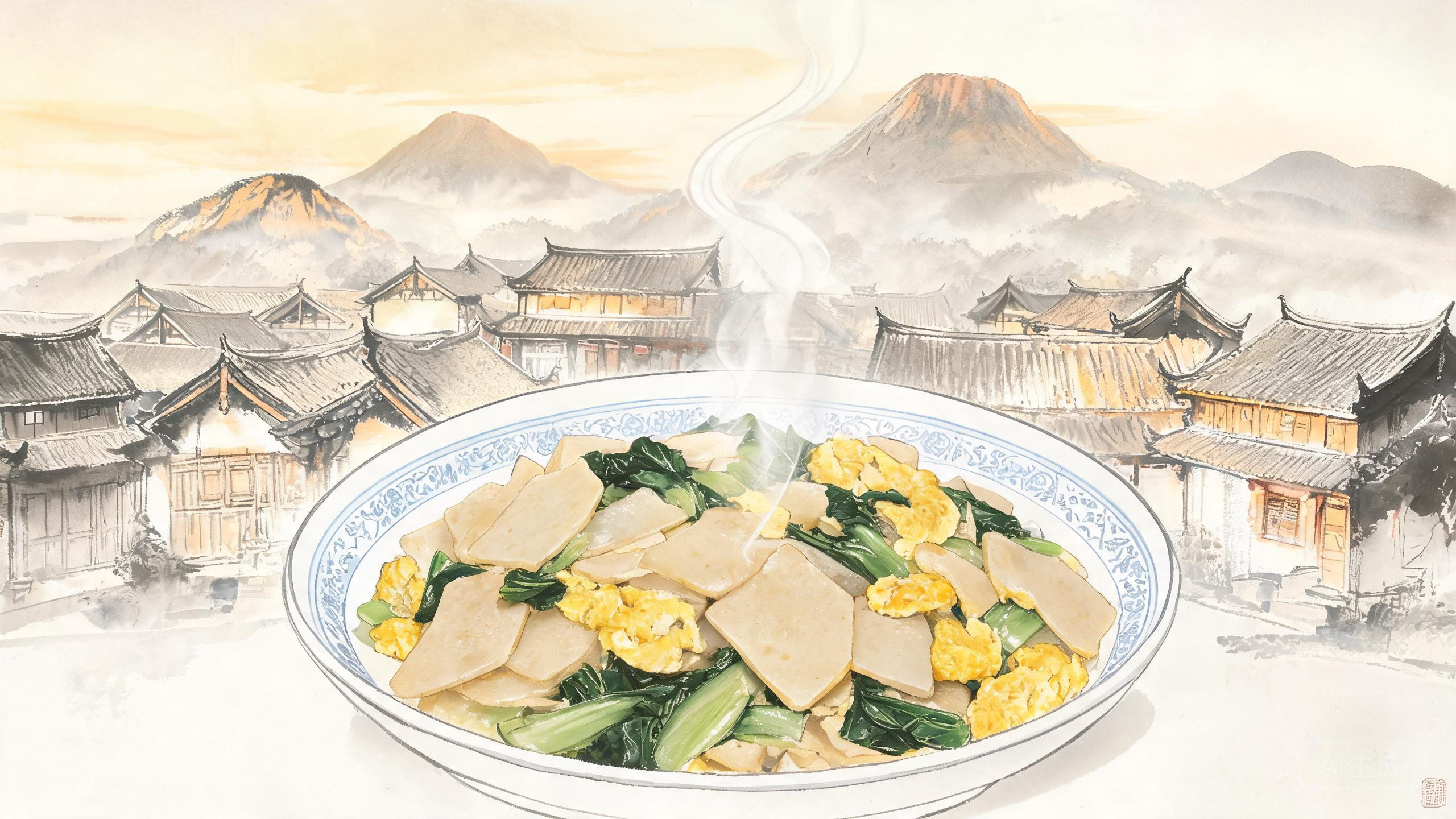腾冲大救驾:南明皇帝逃难路上,一碗炒饵块救了