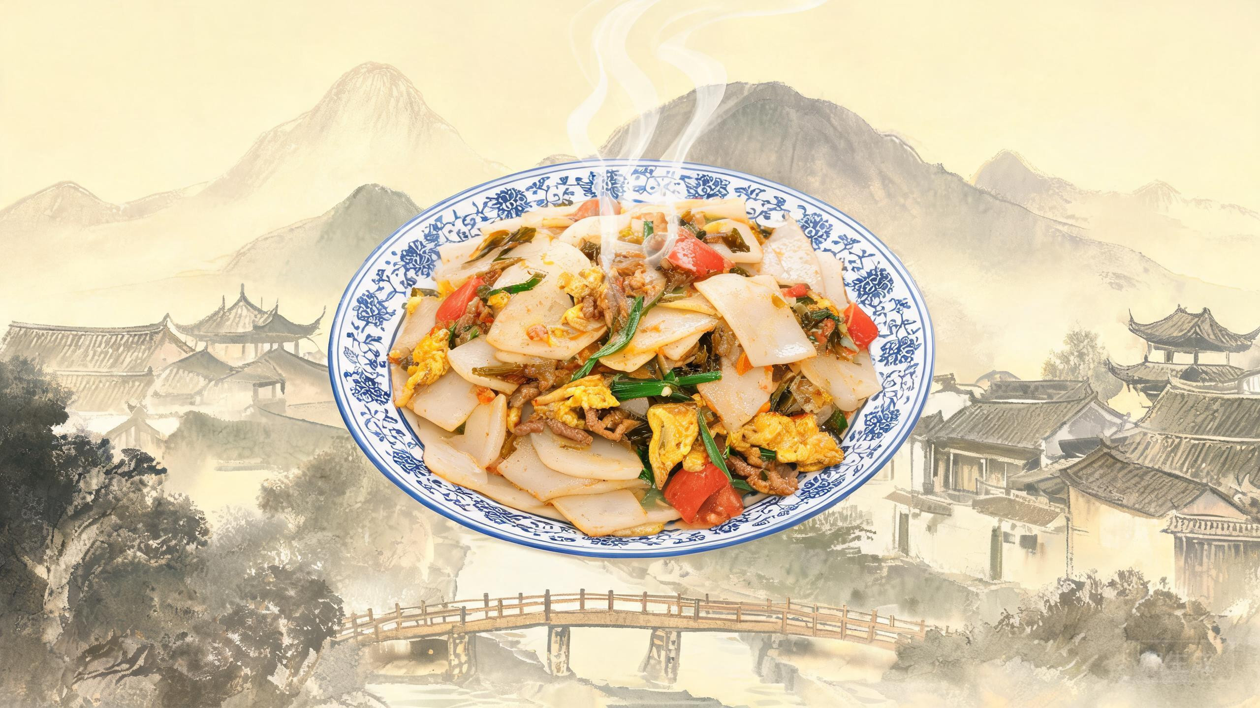 腾冲大救驾：一盘炒饵块，怎样
