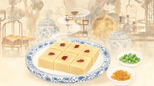 豌豆黄：从回族小贩的独轮车上，走进慈禧寿宴饽饽四品的那块淡黄软糕