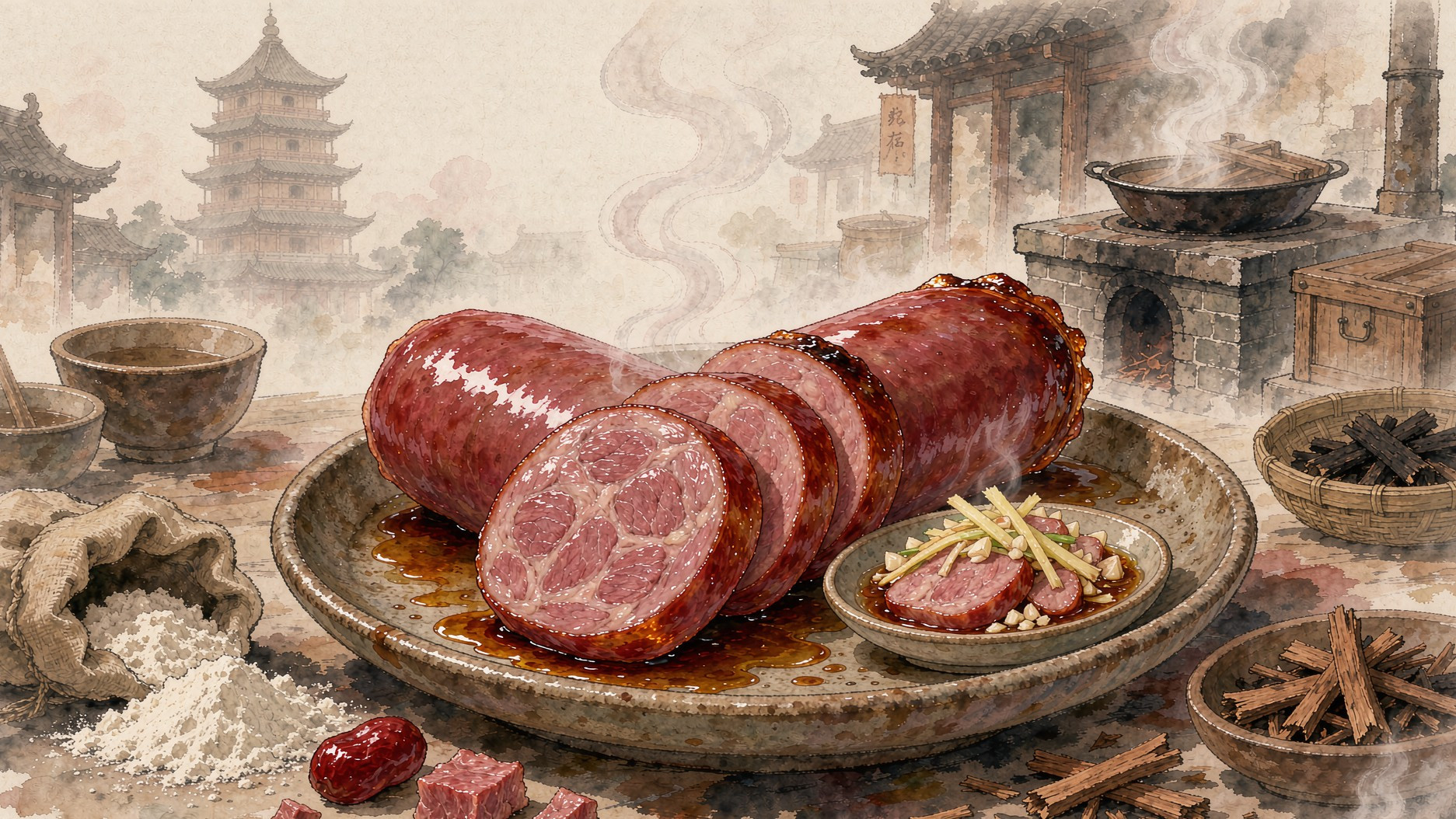 定州焖子：苏东坡在灾年熬出的一锅“肉”，定州人吃了一千年
