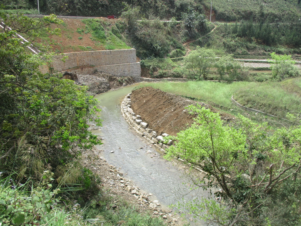 五洛河小河沟河小河沟湾