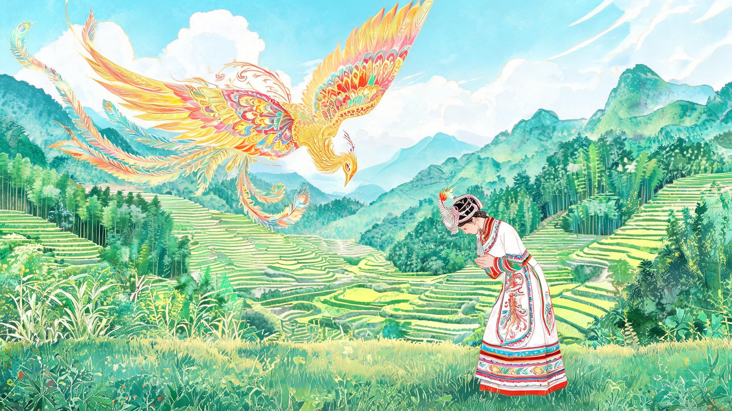 凤凰落进福安山:畲族女人身上的凤凰装是怎么来的