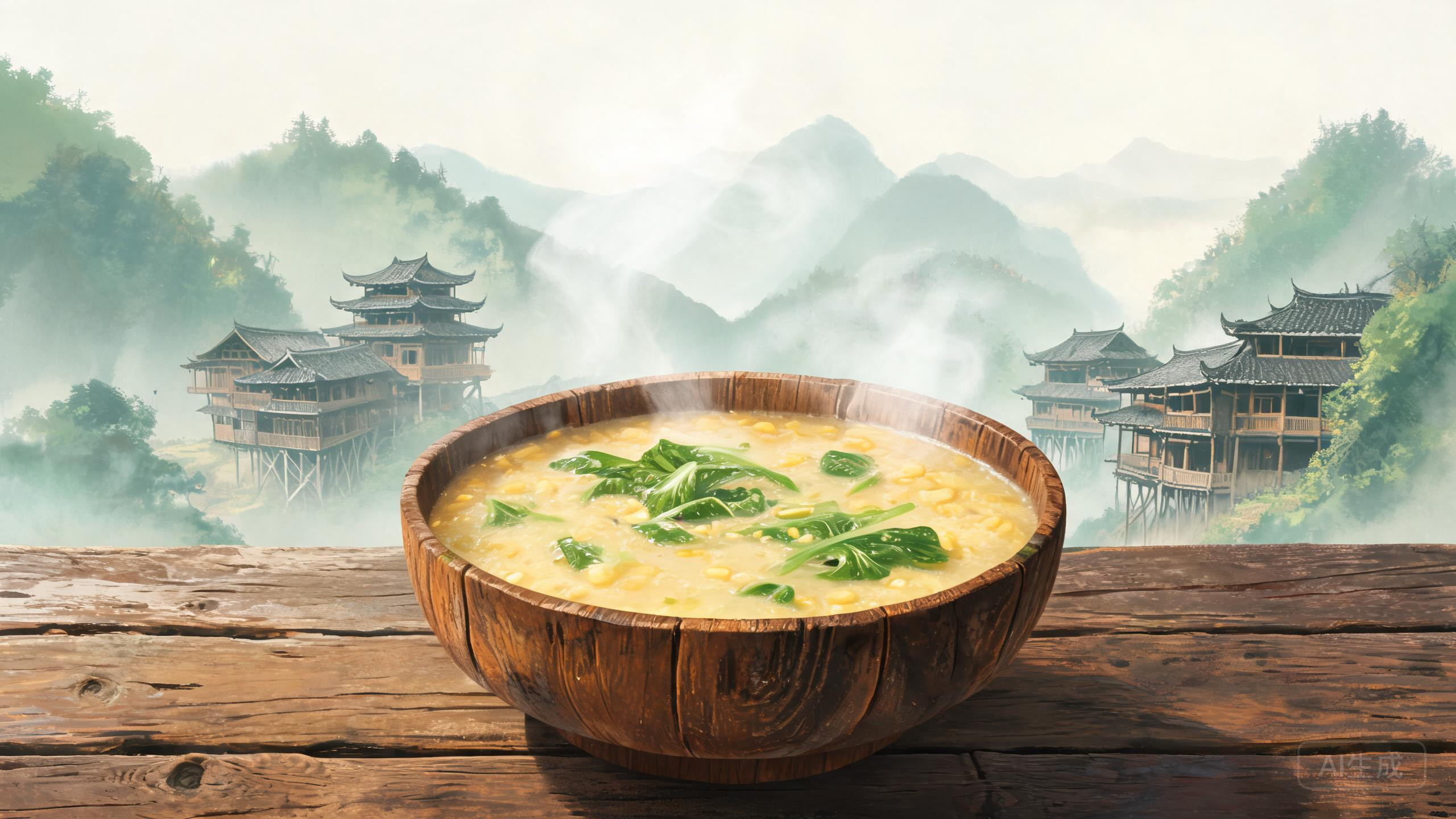 恩施合渣:武陵山里土家人的“救命饭”,一碗豆渣里的千年乡愁