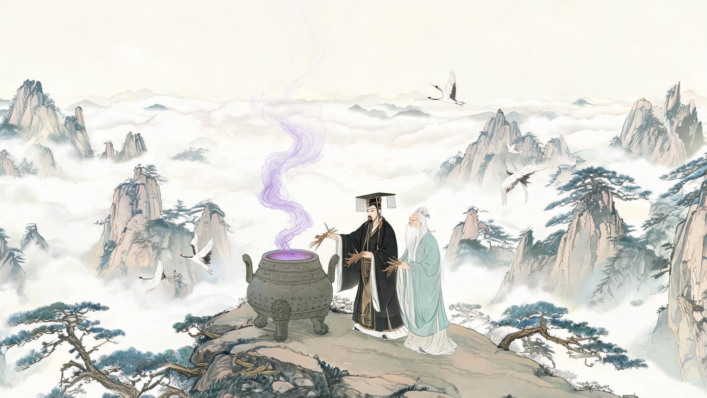 轩辕黄帝在黄山炼的那炉丹