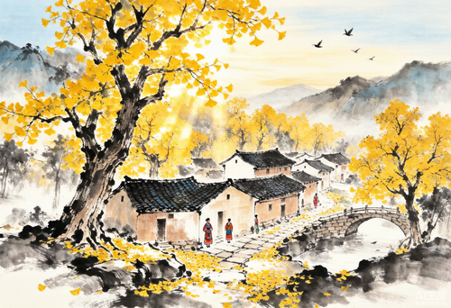 妥乐村:千年古银杏林里的彝汉共生古村