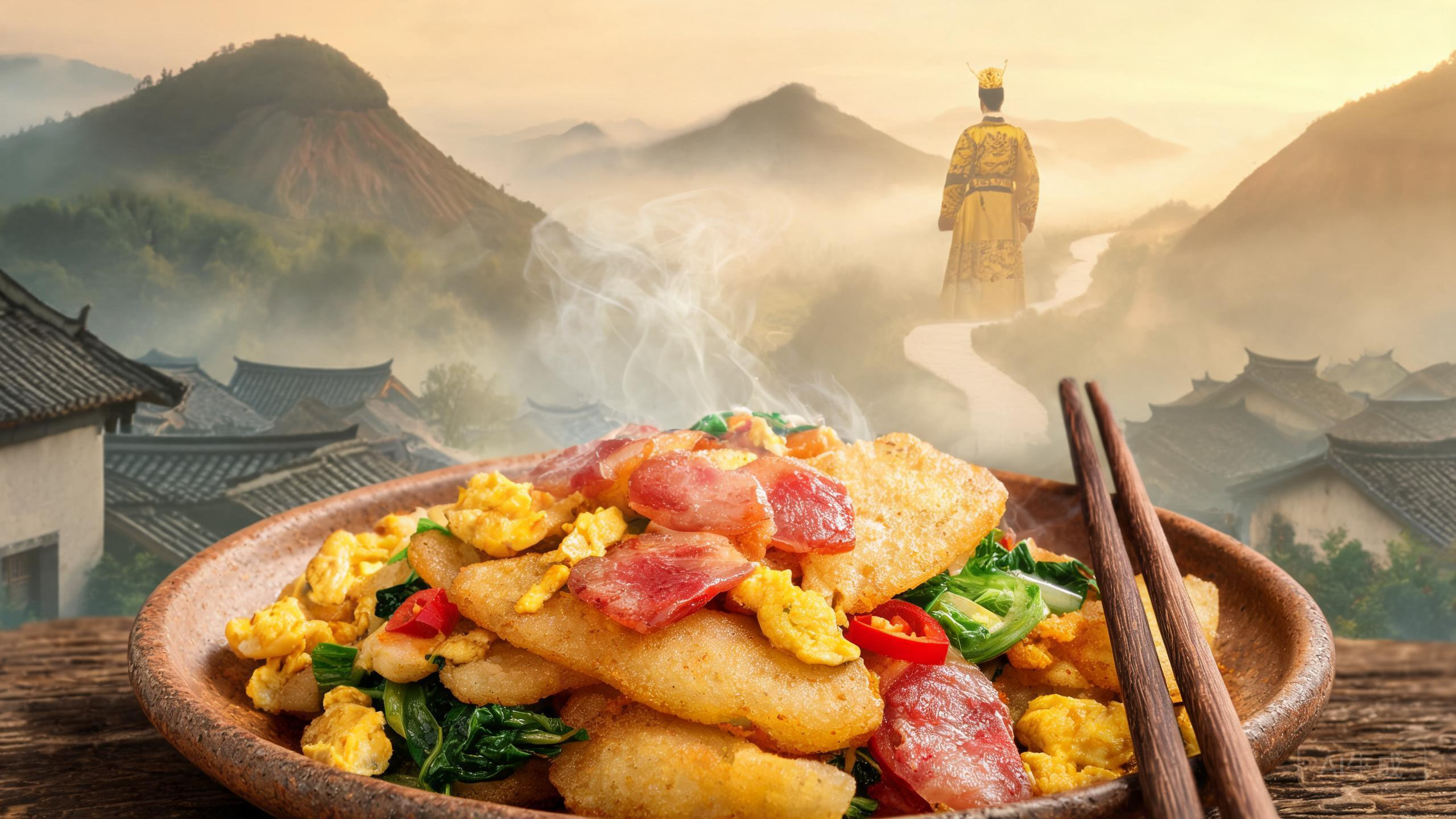 腾冲大救驾：一盘炒饵块，救了永历帝的“大驾”