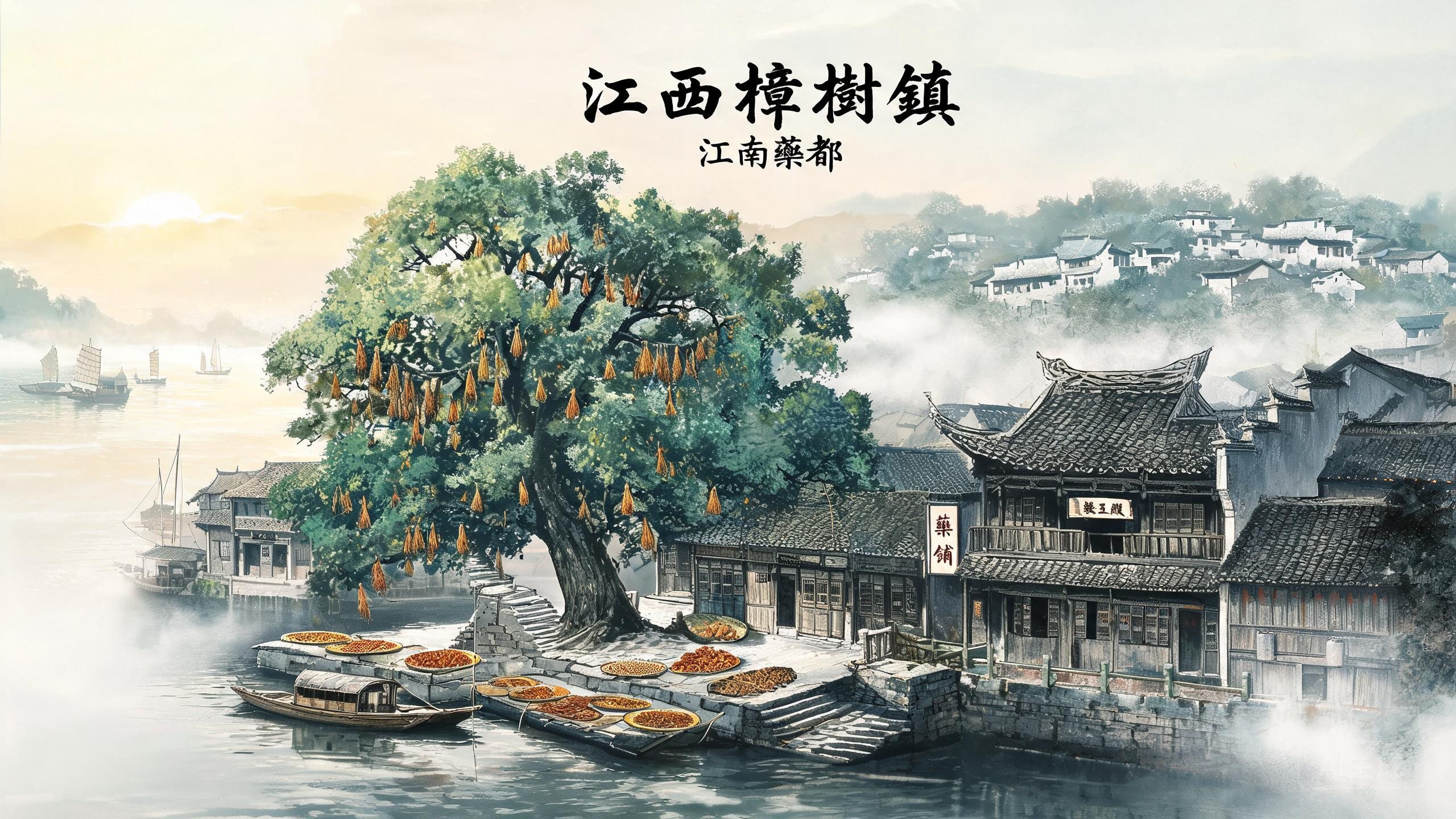 樟树:因“樟木成林”得名,却因“中药”名满天下的千年药都