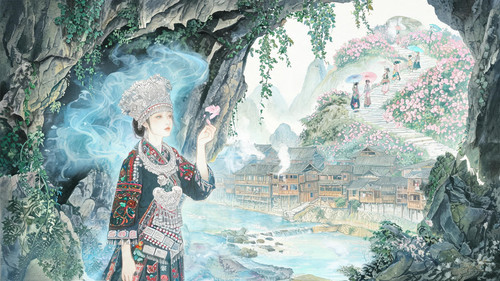 湘西落洞女：被洞神娶走的姑娘，为何让家人焚香还魂
