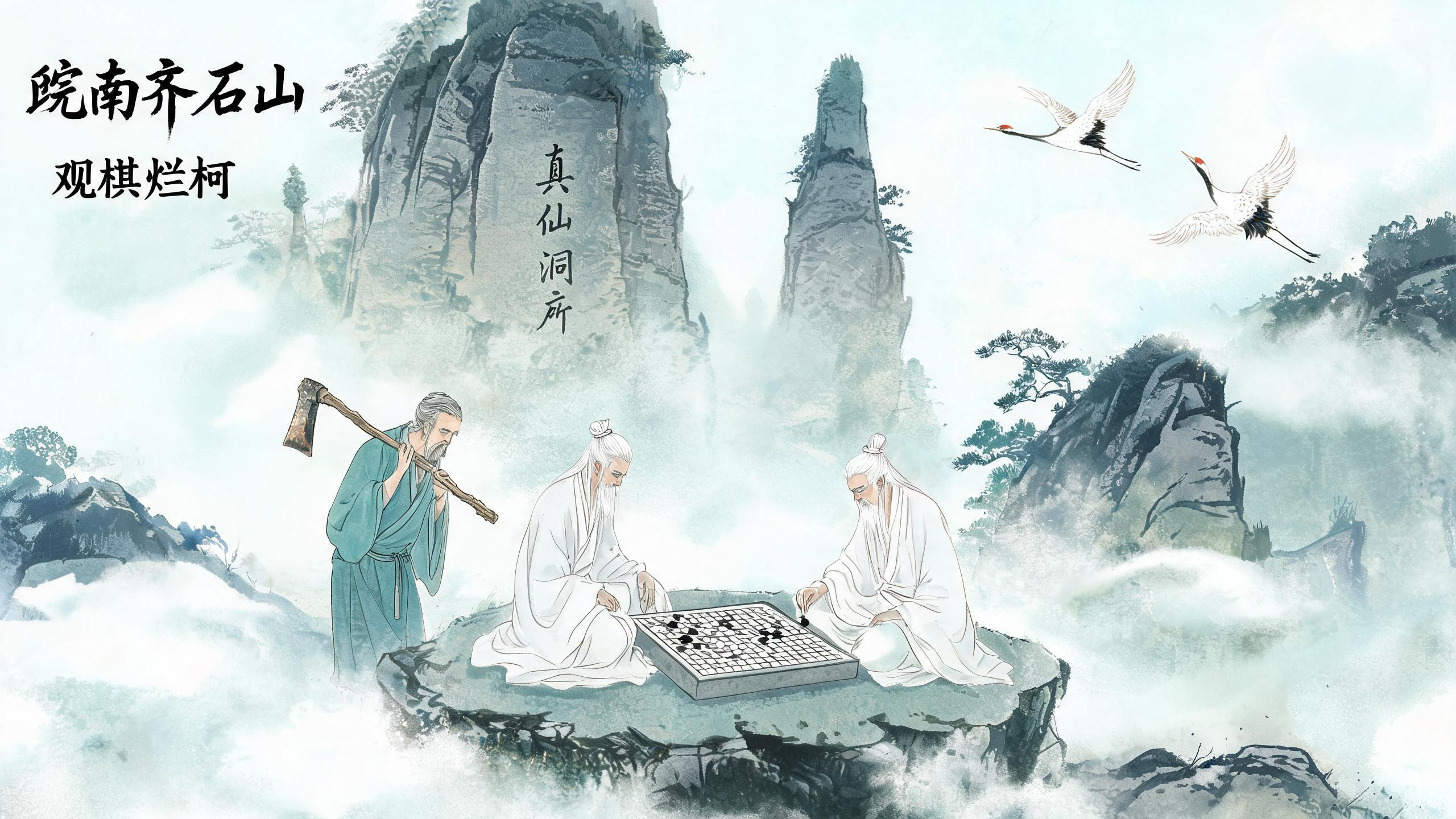 观棋一局,人间百年:安徽休宁齐云山