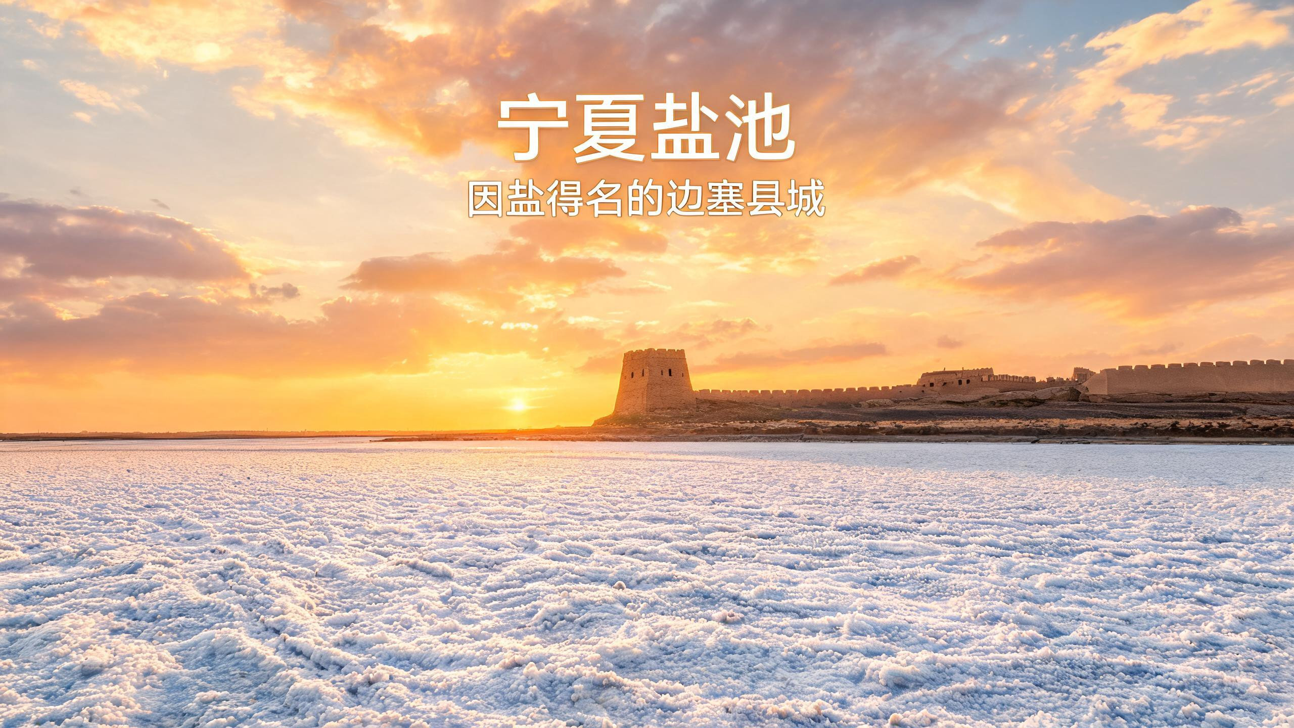 盐池:一块盐滩,如何成就一座城和它的名字