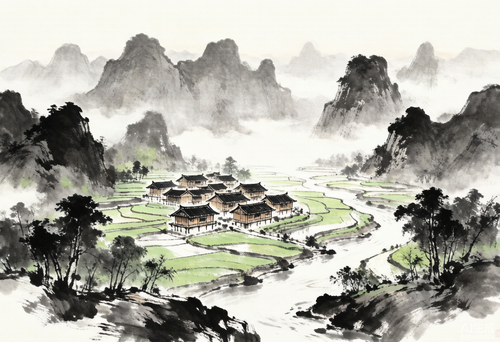 坝美：藏在喀斯特群山里的壮族桃花源