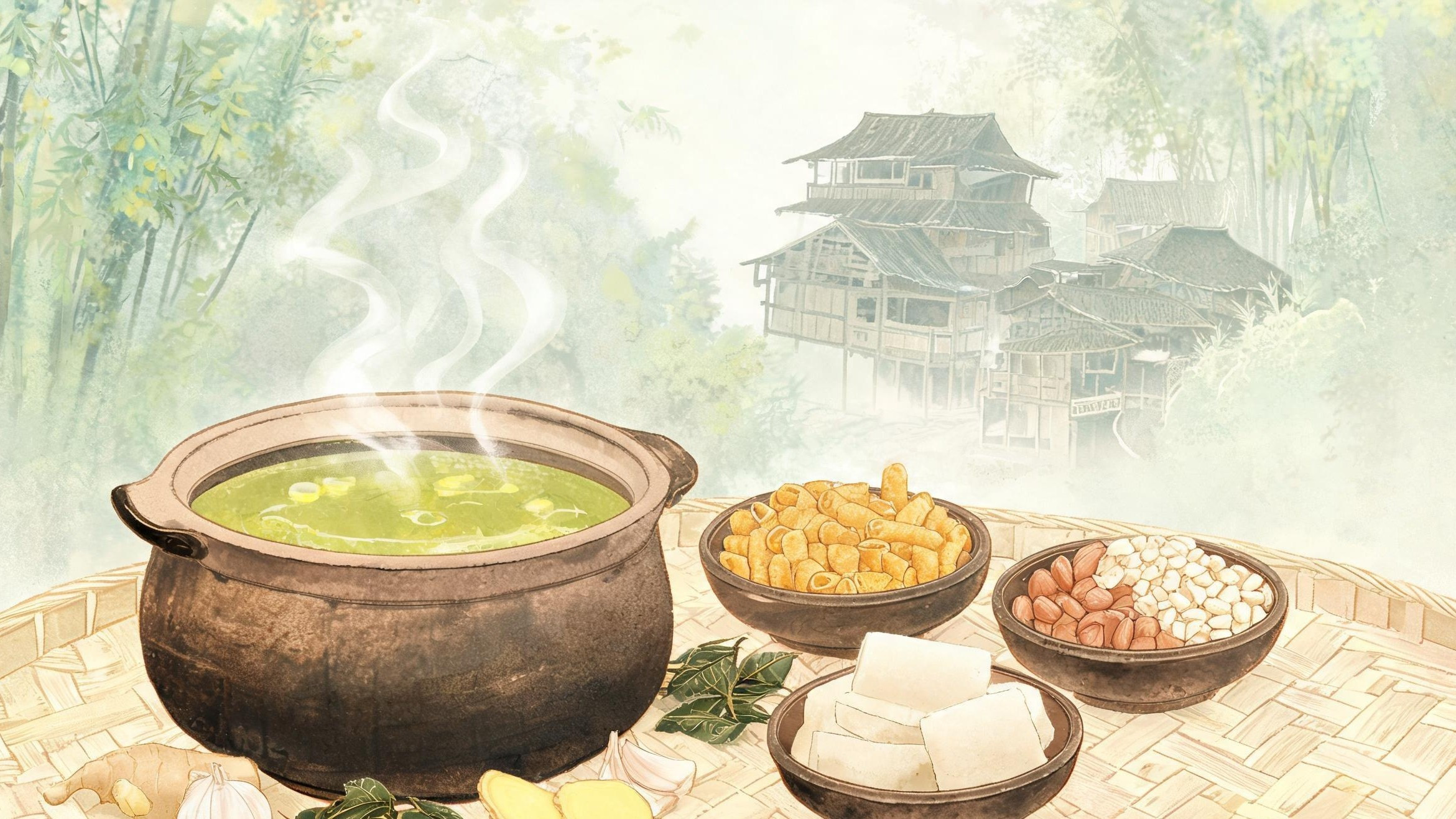 一把木槌、一盏老茶汤:南岭多雨潮湿,瑶族人用恭城油茶驱了千年瘴气