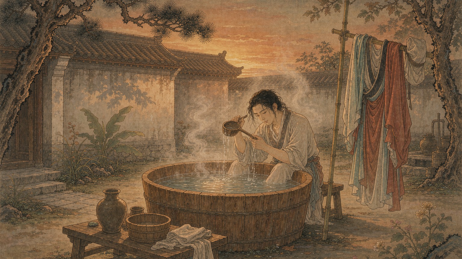汉朝官员每五天放一天假,名目竟然是回家洗澡?写在汉律里的休沐制度,讲究得很