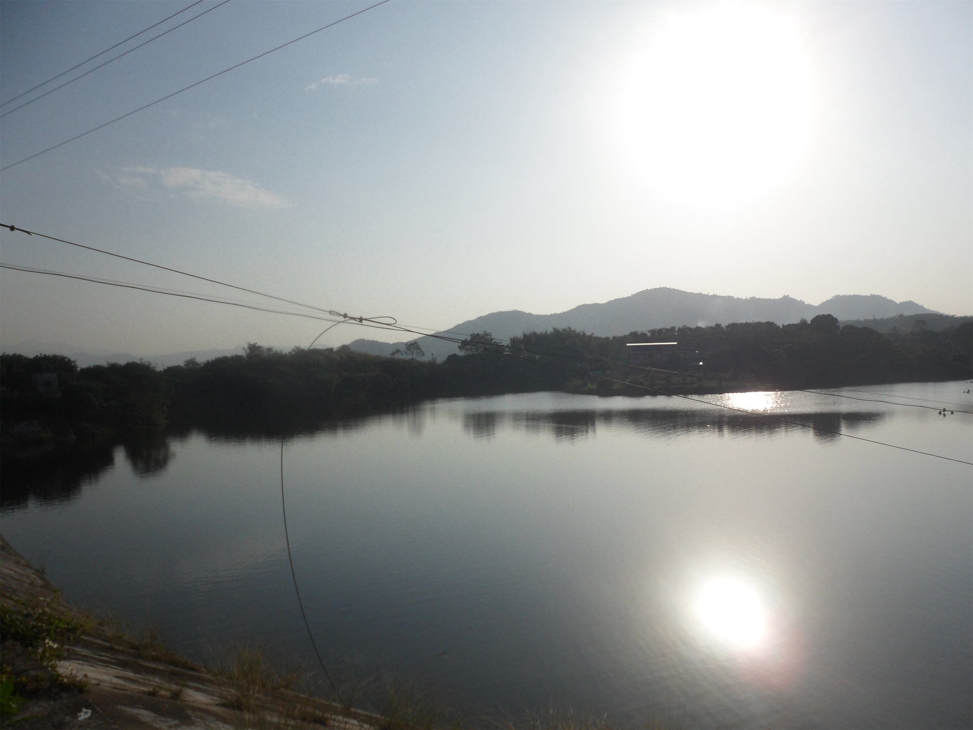 大水坝水库