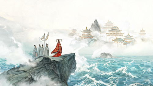 碣石山观沧海:秦皇汉武登高求仙,换来一场海市蜃楼