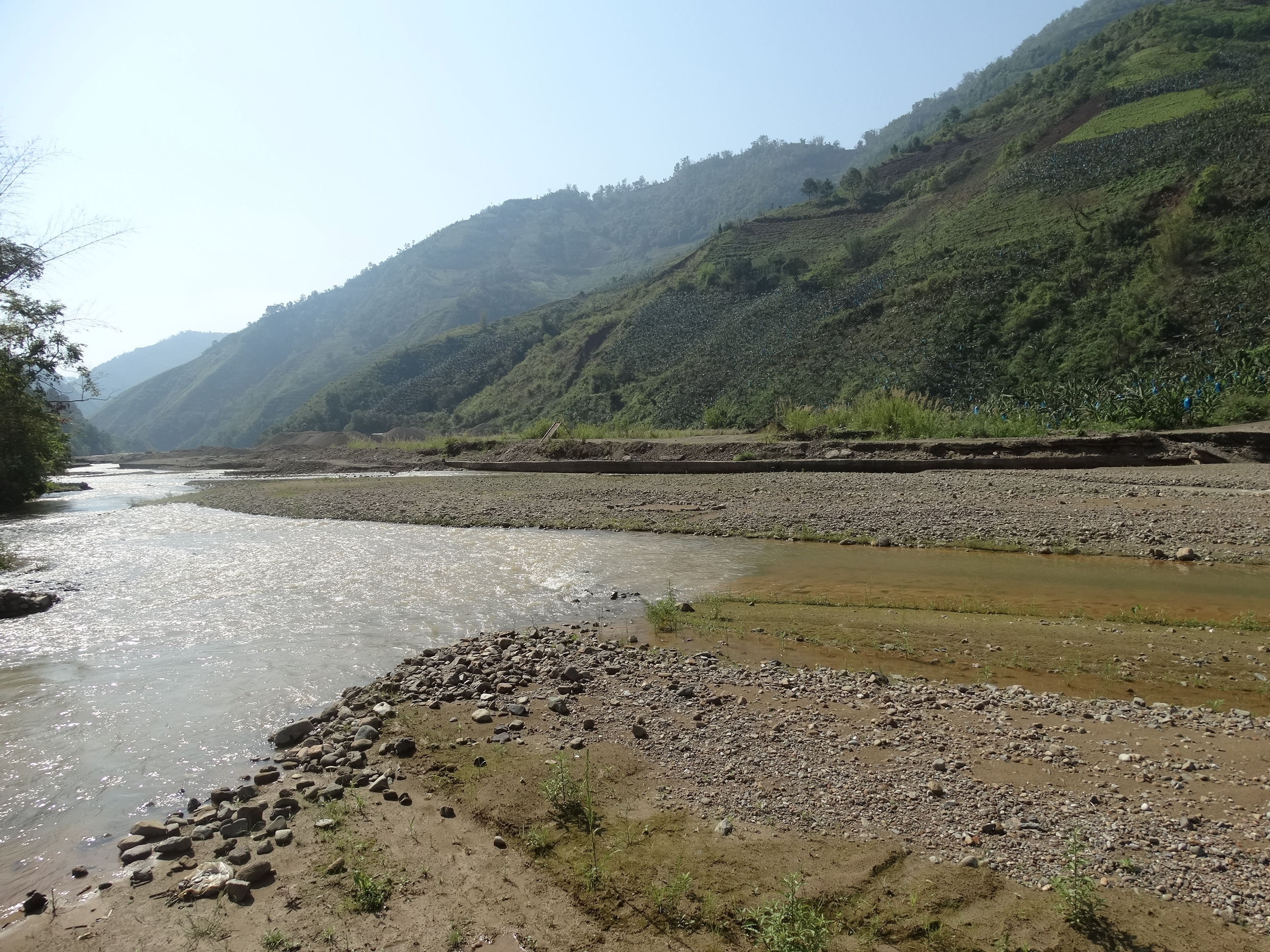 小河底河口